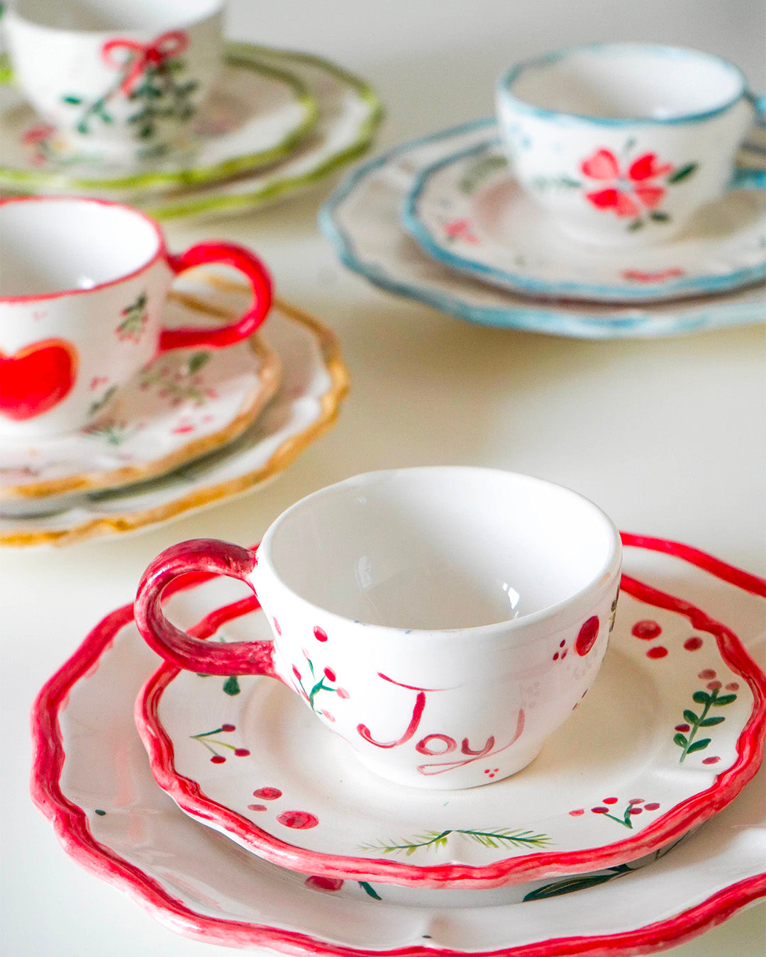 "JOY" cappuccino cup – Christmas collection