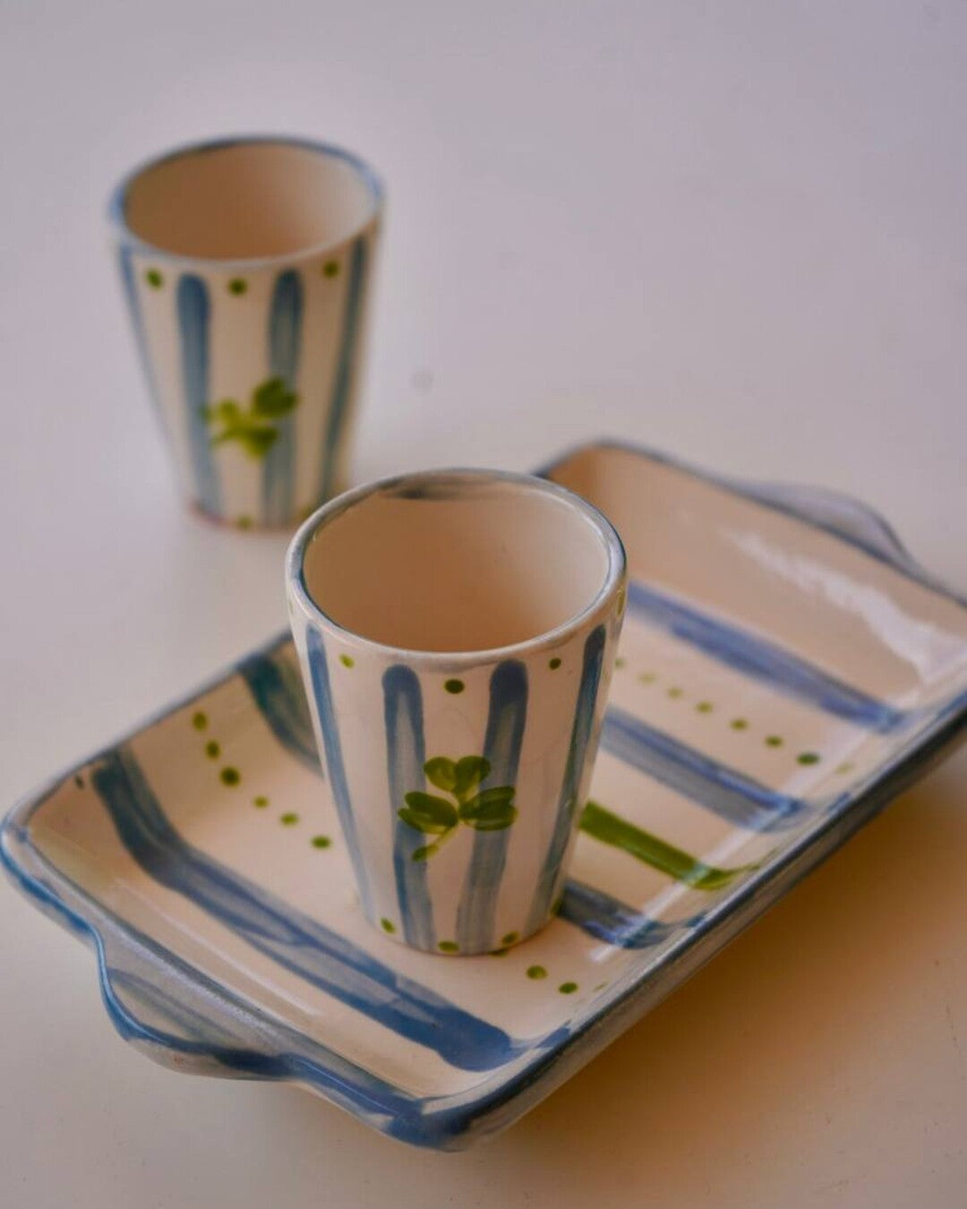Striped Liqueur Set
