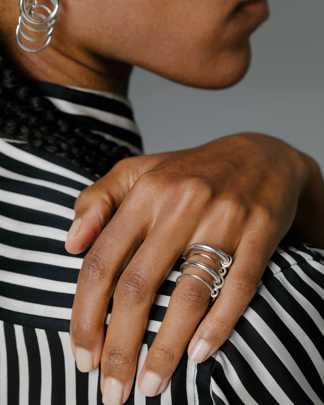 Maitea Handmade Silver Multi Ring