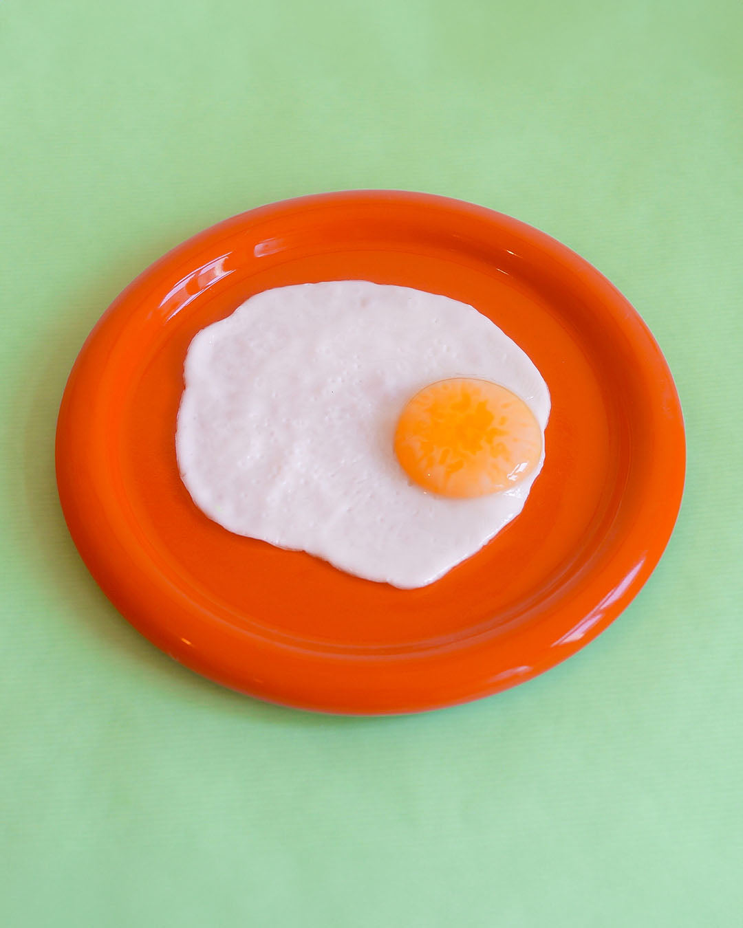 Ceramic Plate Round Handmade handcrafted colorful