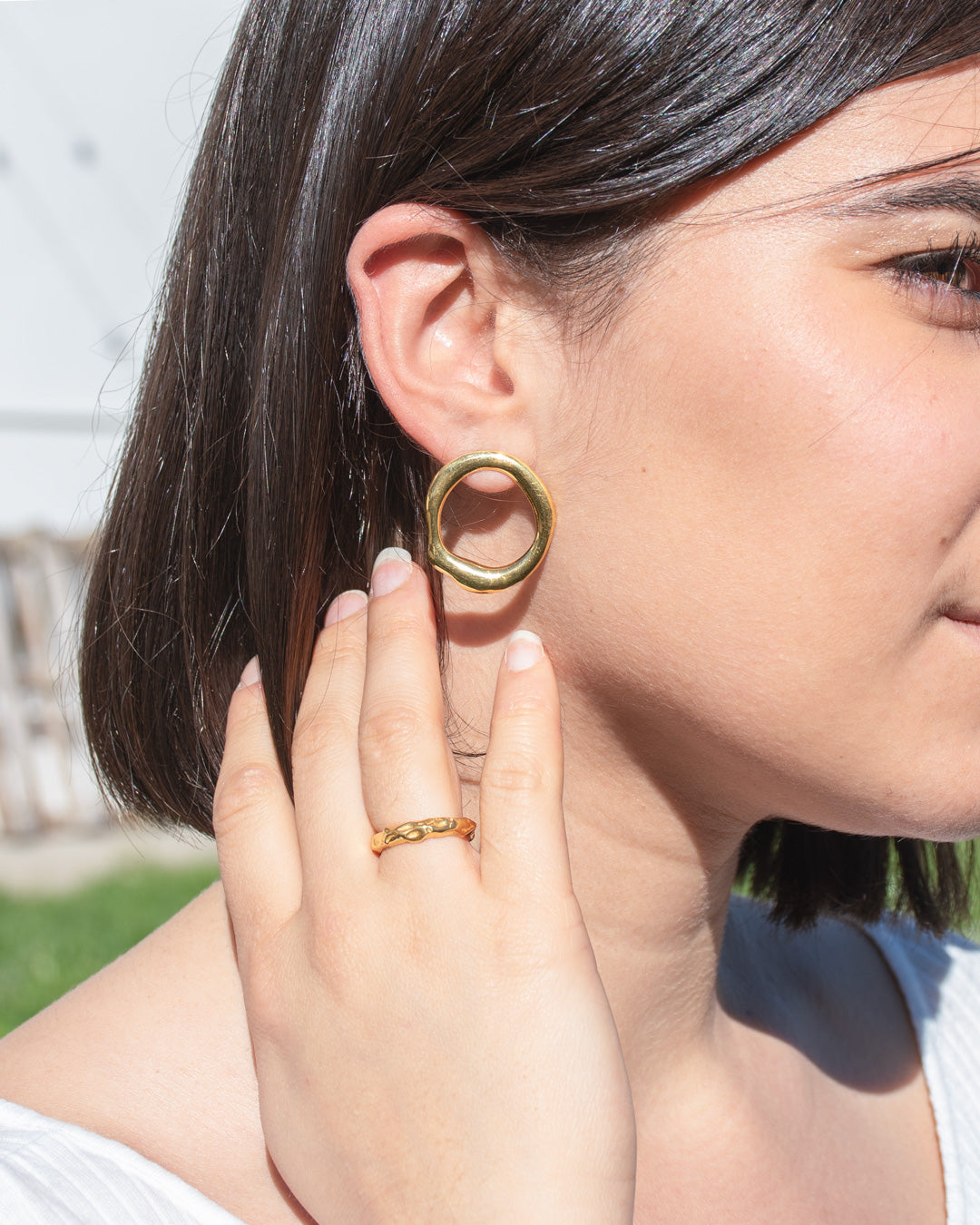 Round Earrings