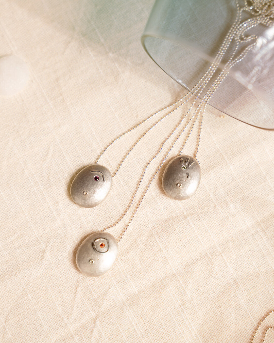 Handmade Cyclope pendant- Margarita Malliri