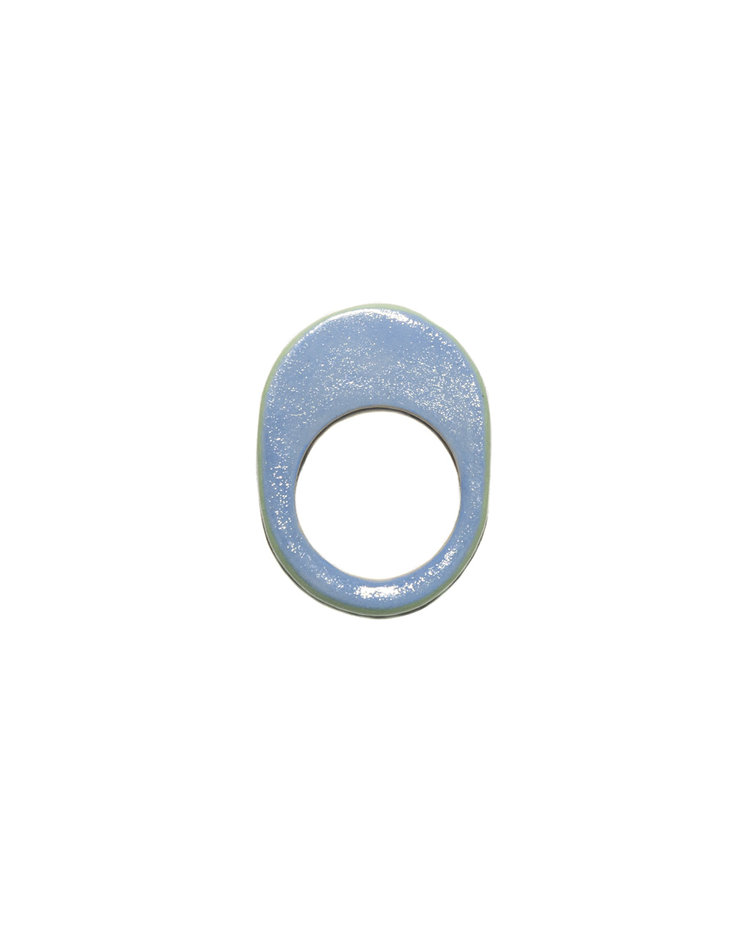 Bague En Céramique Oval