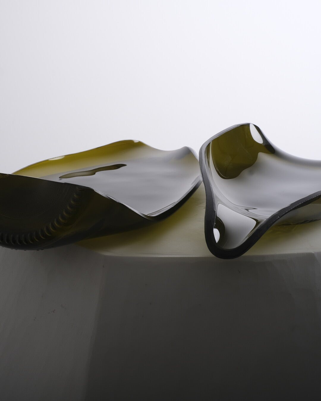 recycled glass tray- Marte 21