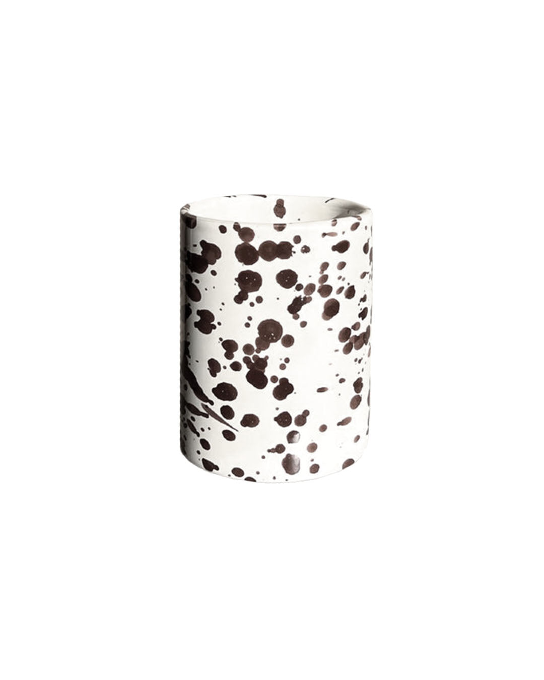 Handmade ceramic glass handcrafted terracotta macchiato