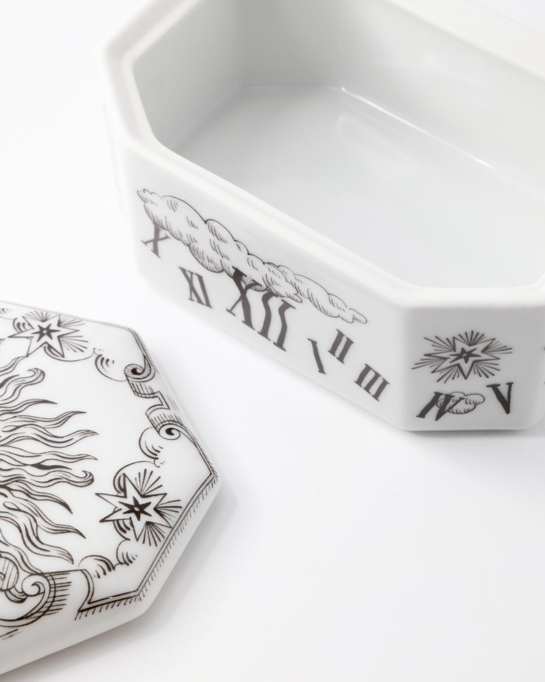Handmade Ceramic Illustrated Box - Mezzogiornoh