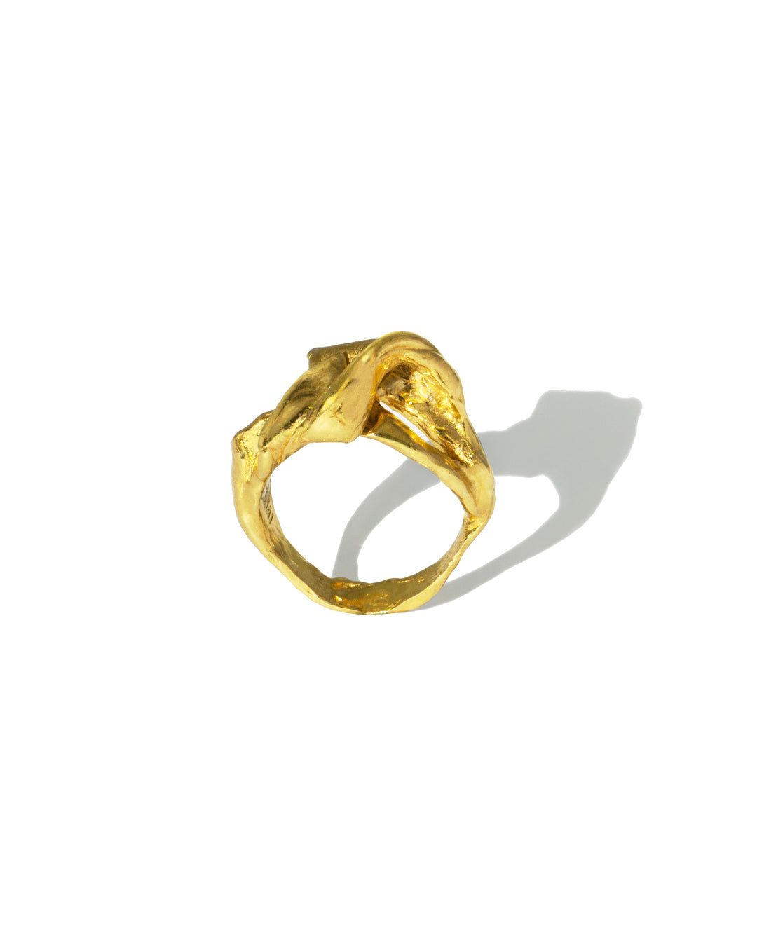 Handmade handcrafted jewelry silver gold ring