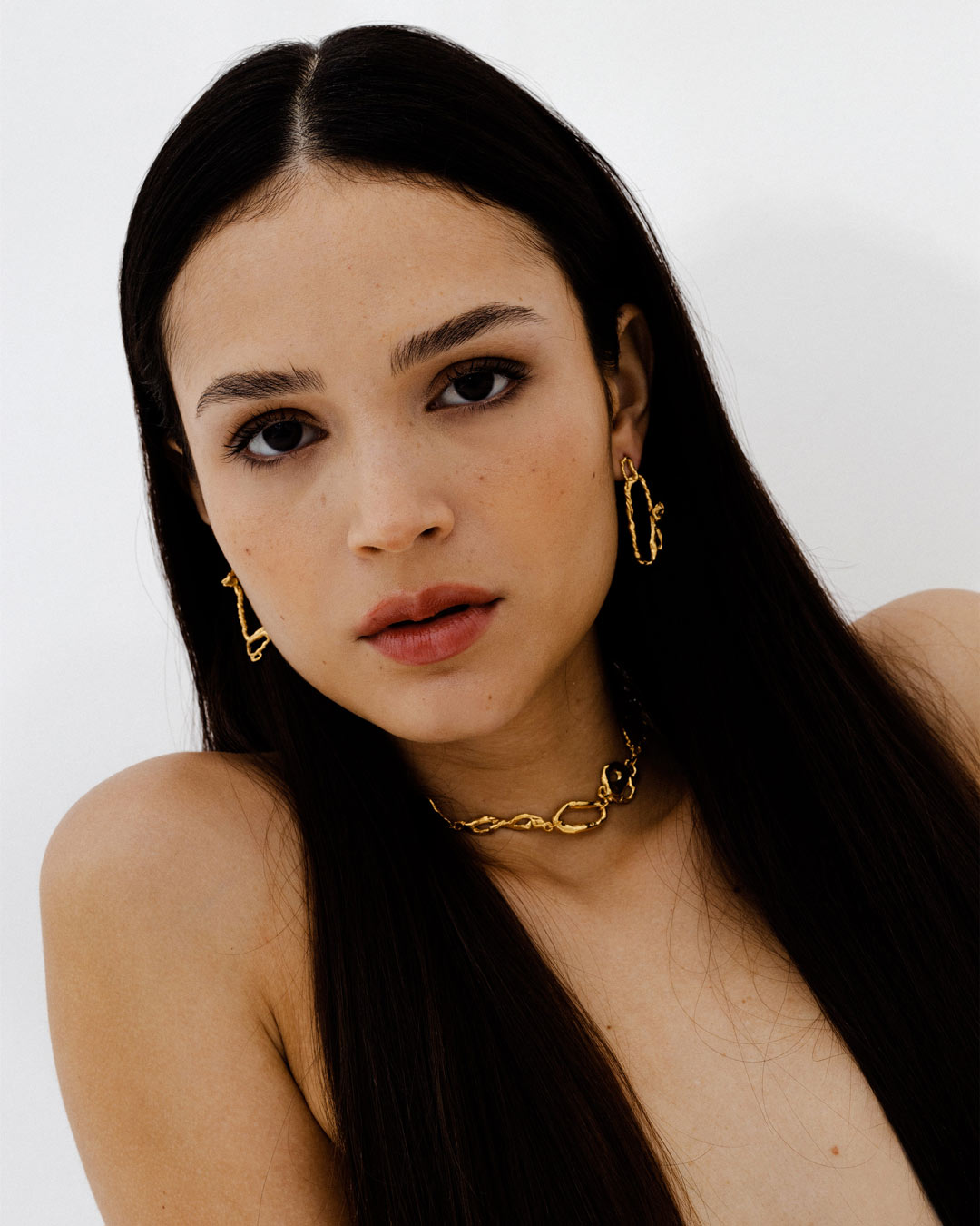 Handmade handcrafted jewelry silver gold earrings