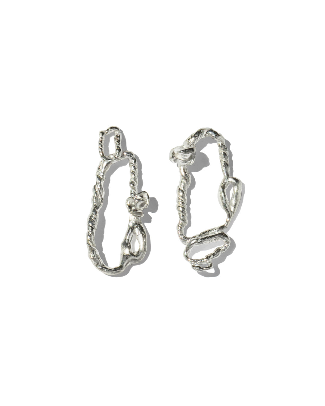 Handmade handcrafted jewelry silver gold earrings