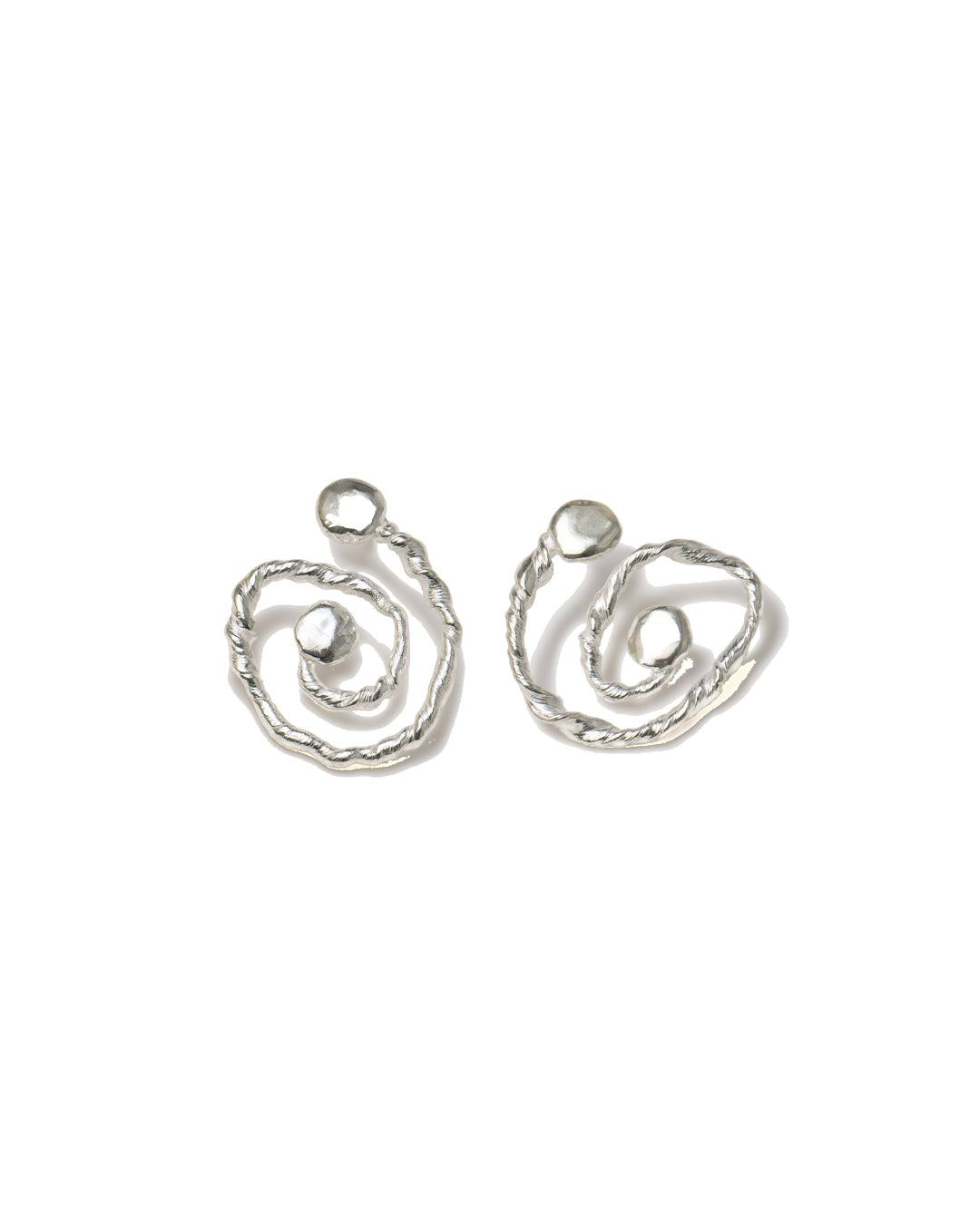 Handmade handcrafted jewelry silver gold earrings