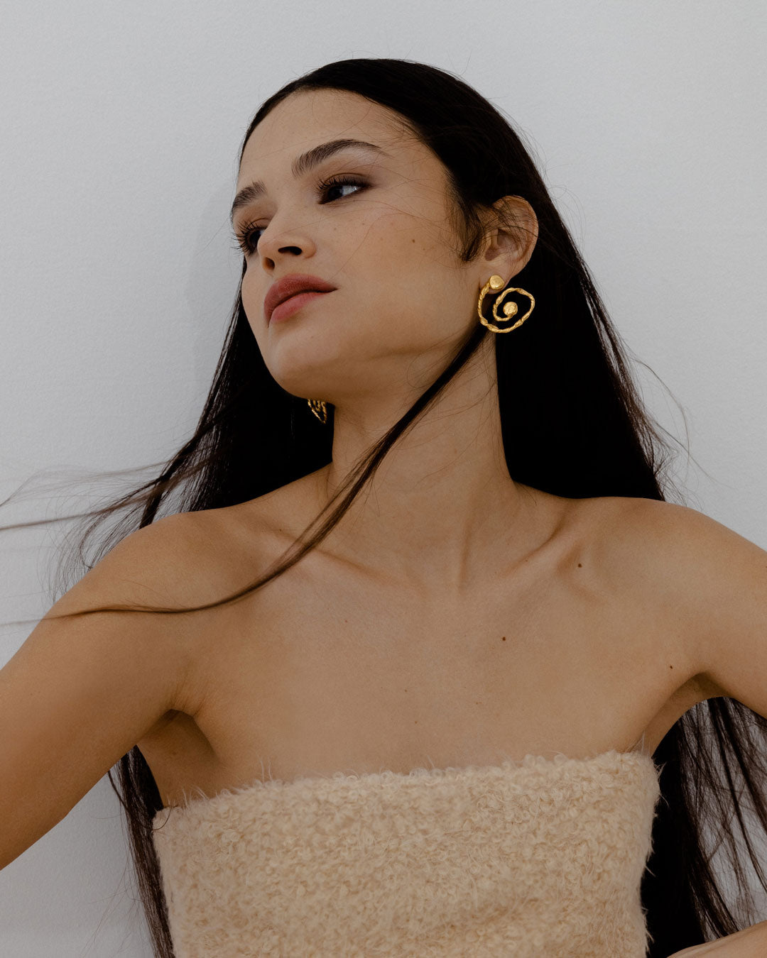 Handmade handcrafted jewelry silver gold earrings