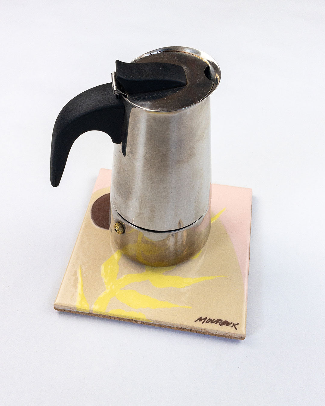Ceramic coaster MIX - set Maxime Mouroux
