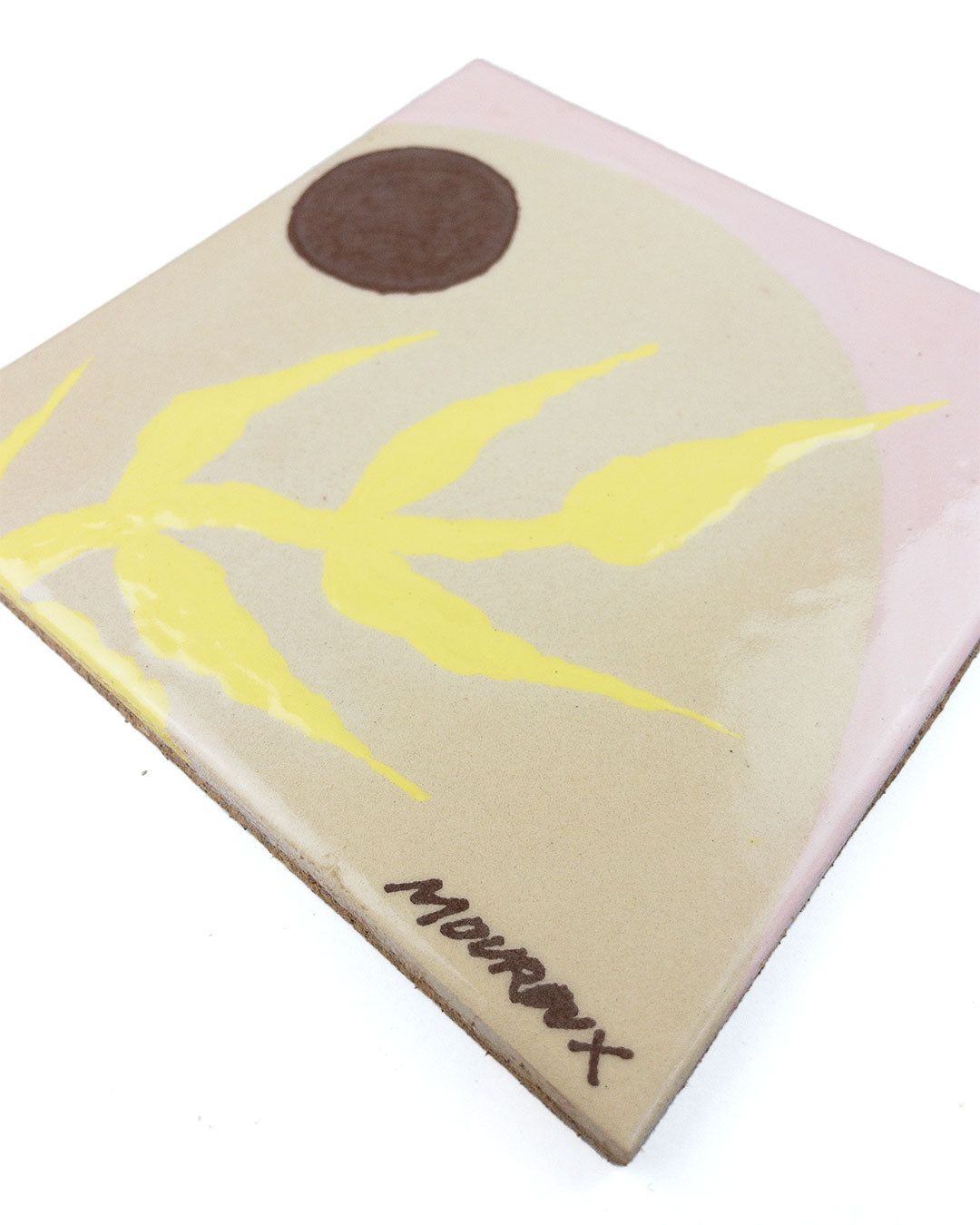 Ceramic coaster MIX - set Maxime Mouroux
