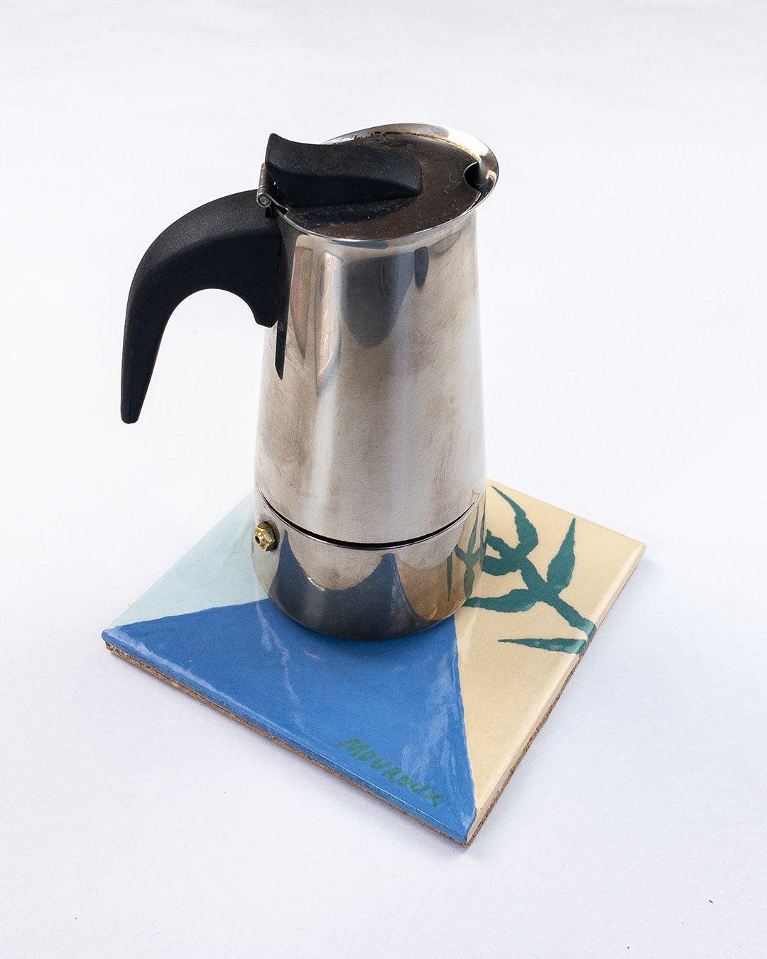 Ceramic coaster MIX - set Maxime Mouroux