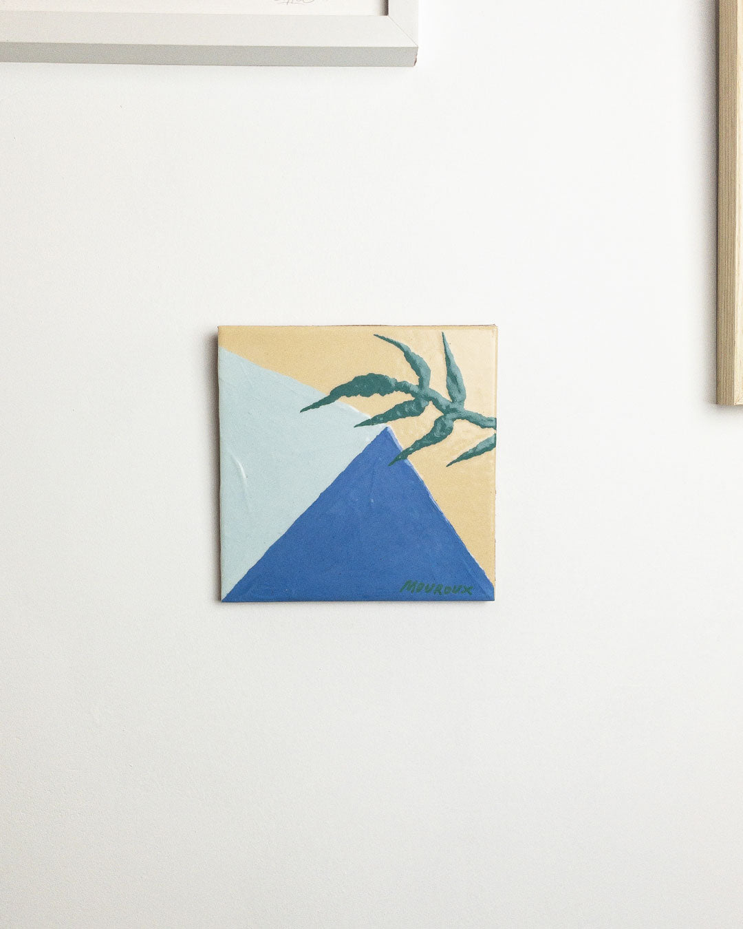 Ceramic coaster MIX - set Maxime Mouroux
