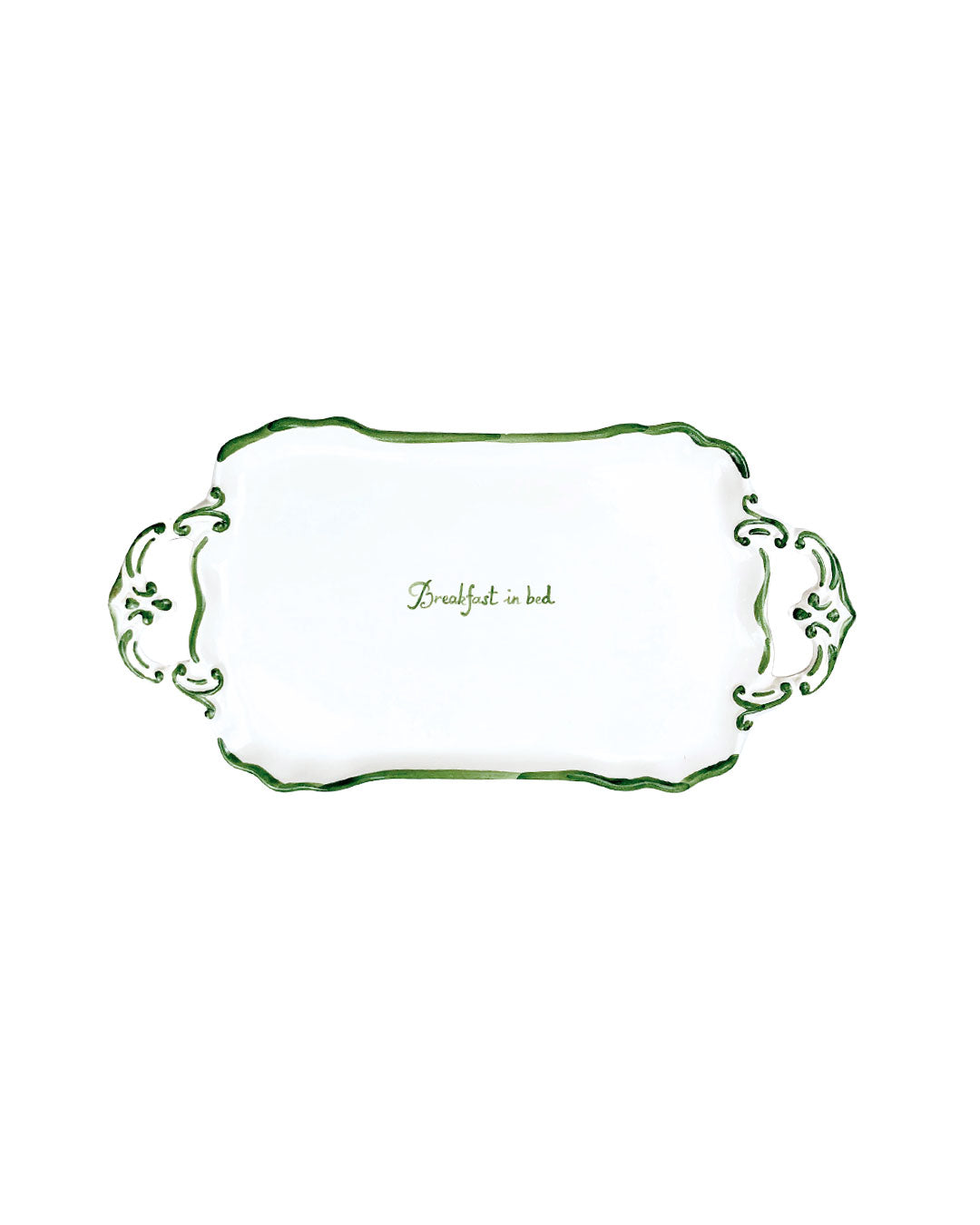 "Breakfast in bed" tray
