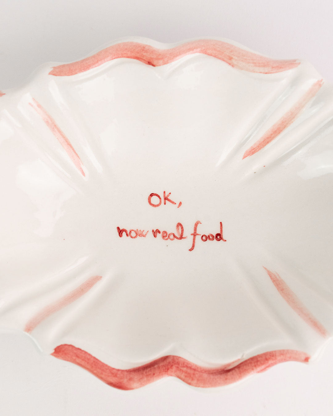 ok now real food bowl pottery ceramics Musae Studio