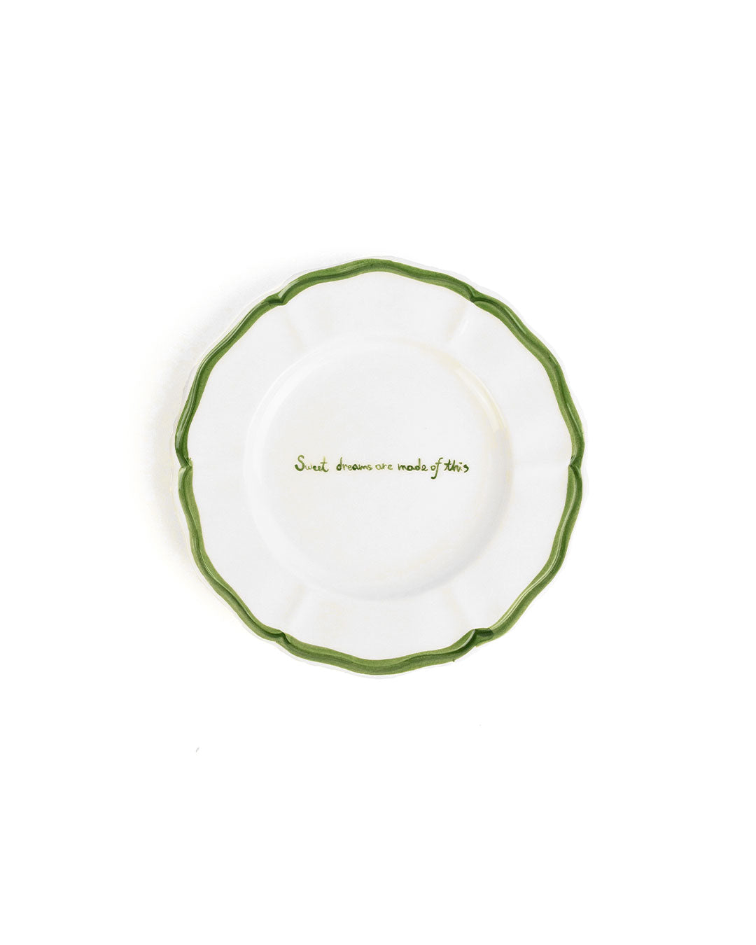 Sweet dreams are made of this plate pottery ceramics Musae Studio