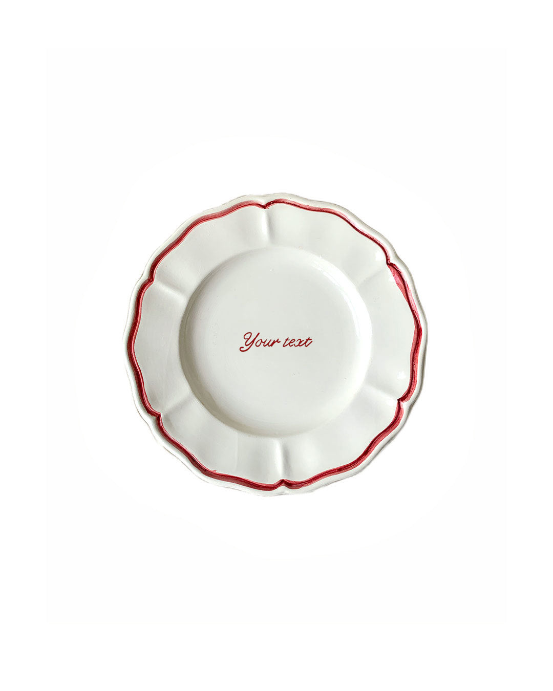 Handmade custom plate - Hand Painted - Musae Studio