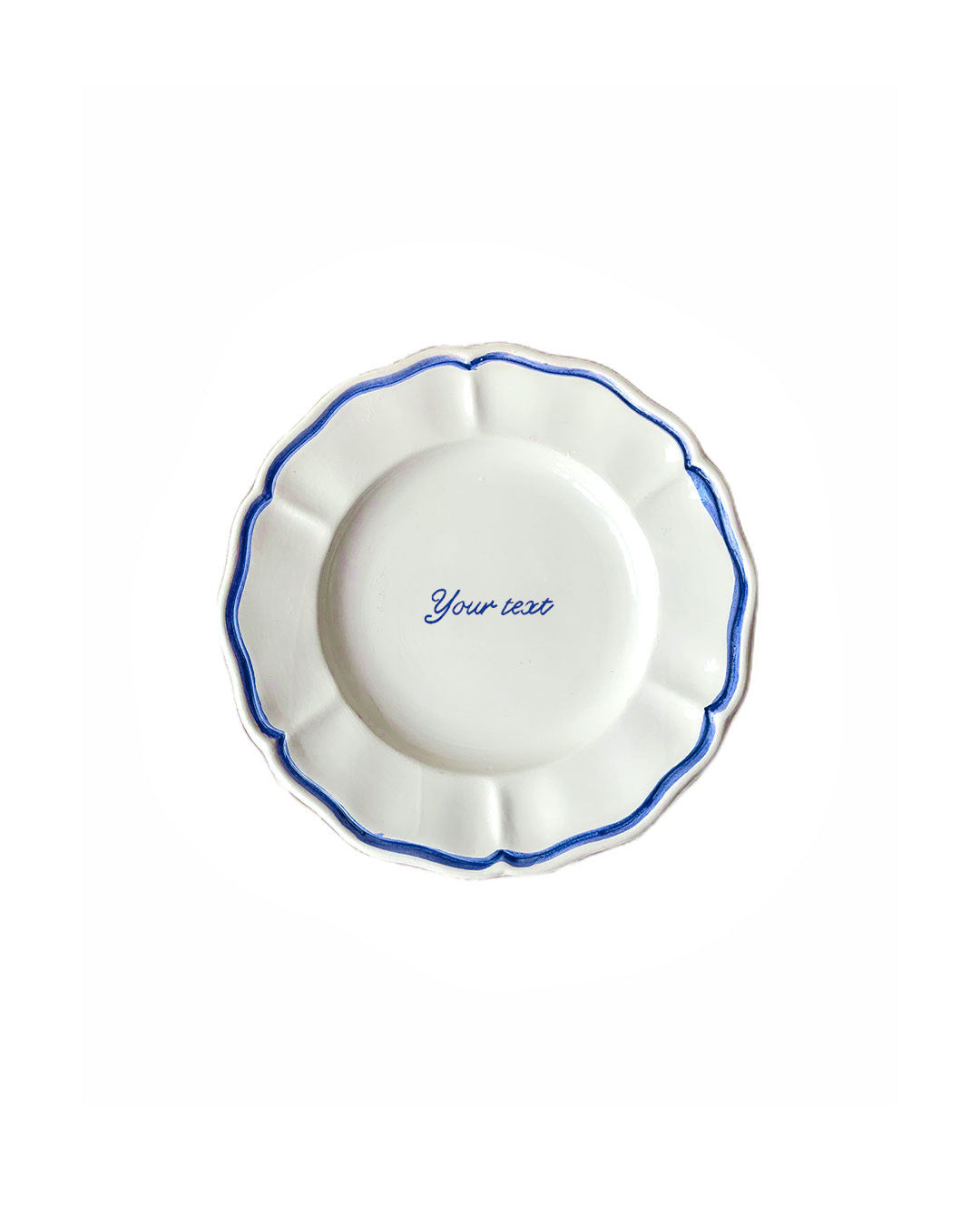 Handmade custom plate - Hand Painted - Musae Studio