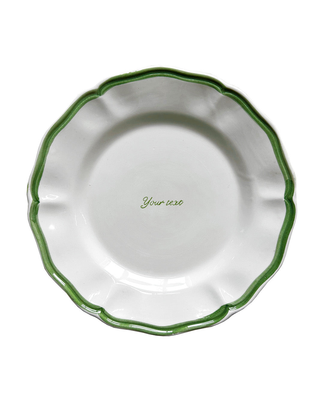 Handmade custom plate - Hand Painted - Musae Studio