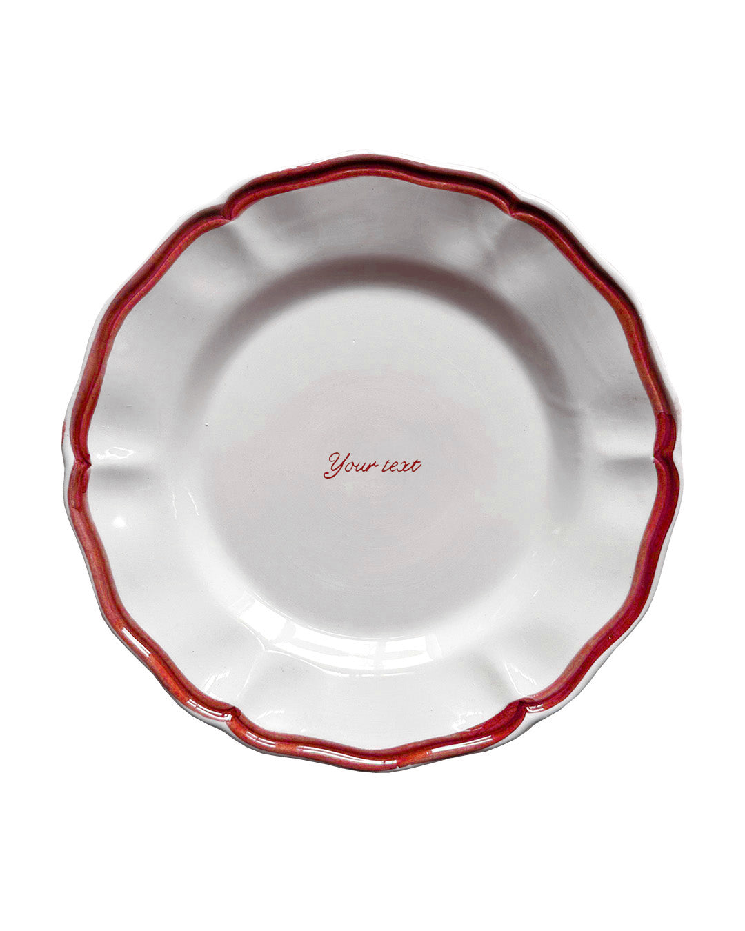 Handmade custom plate - Hand Painted - Musae Studio