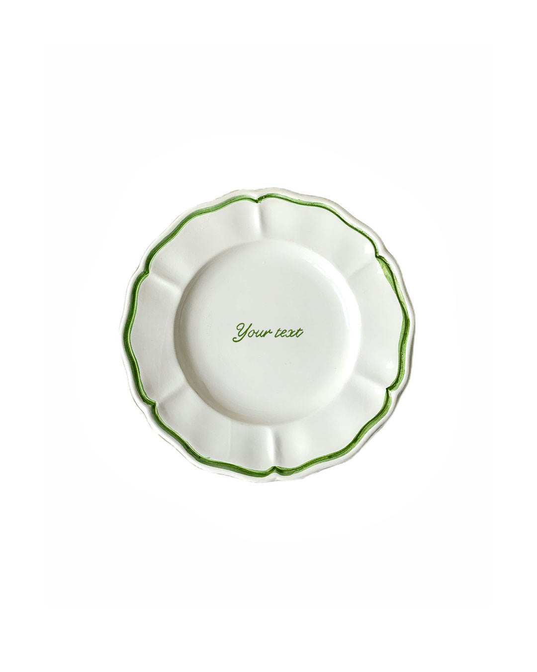 Handmade custom plate - Hand Painted - Musae Studio
