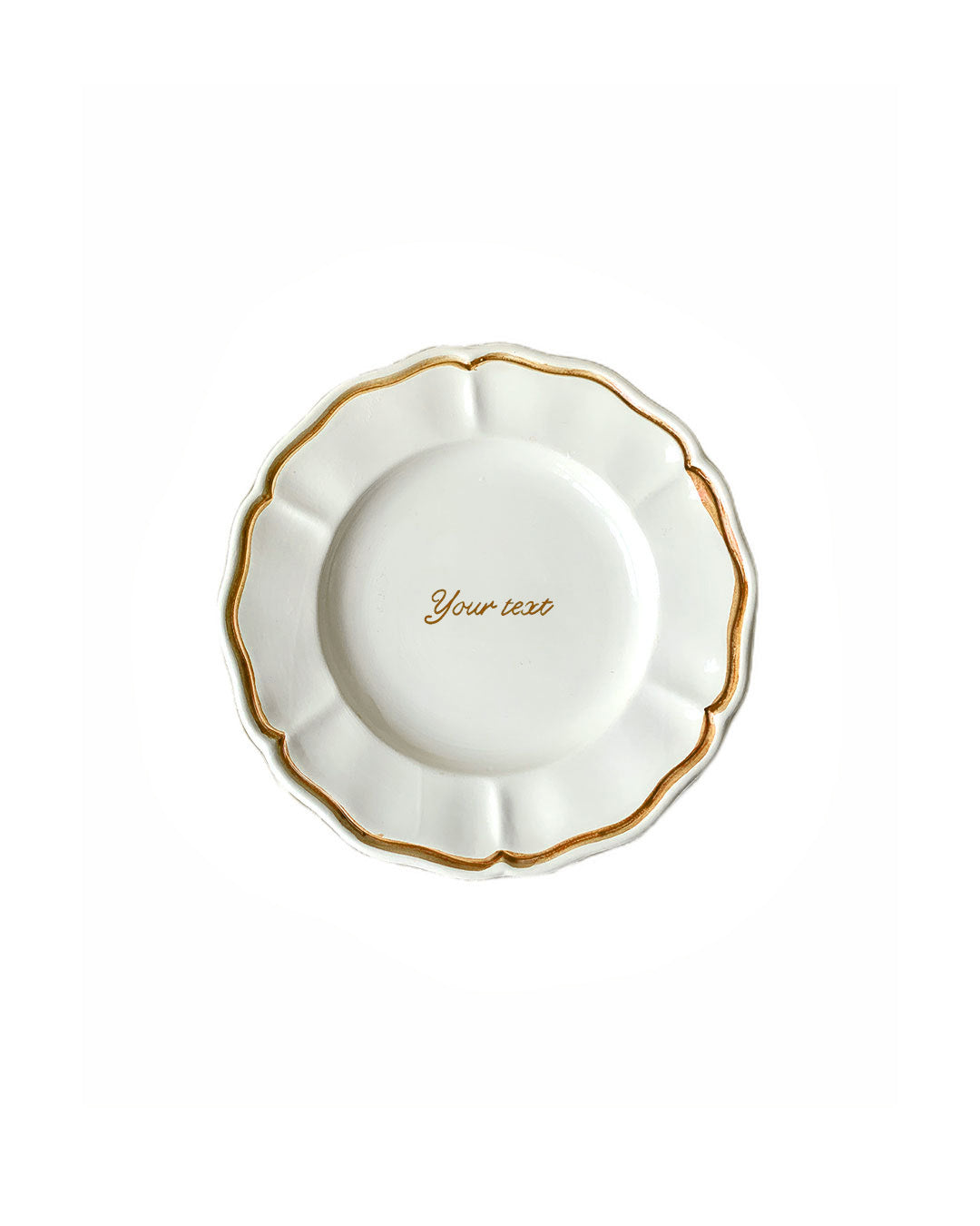 Handmade custom plate - Hand Painted - Musae Studio