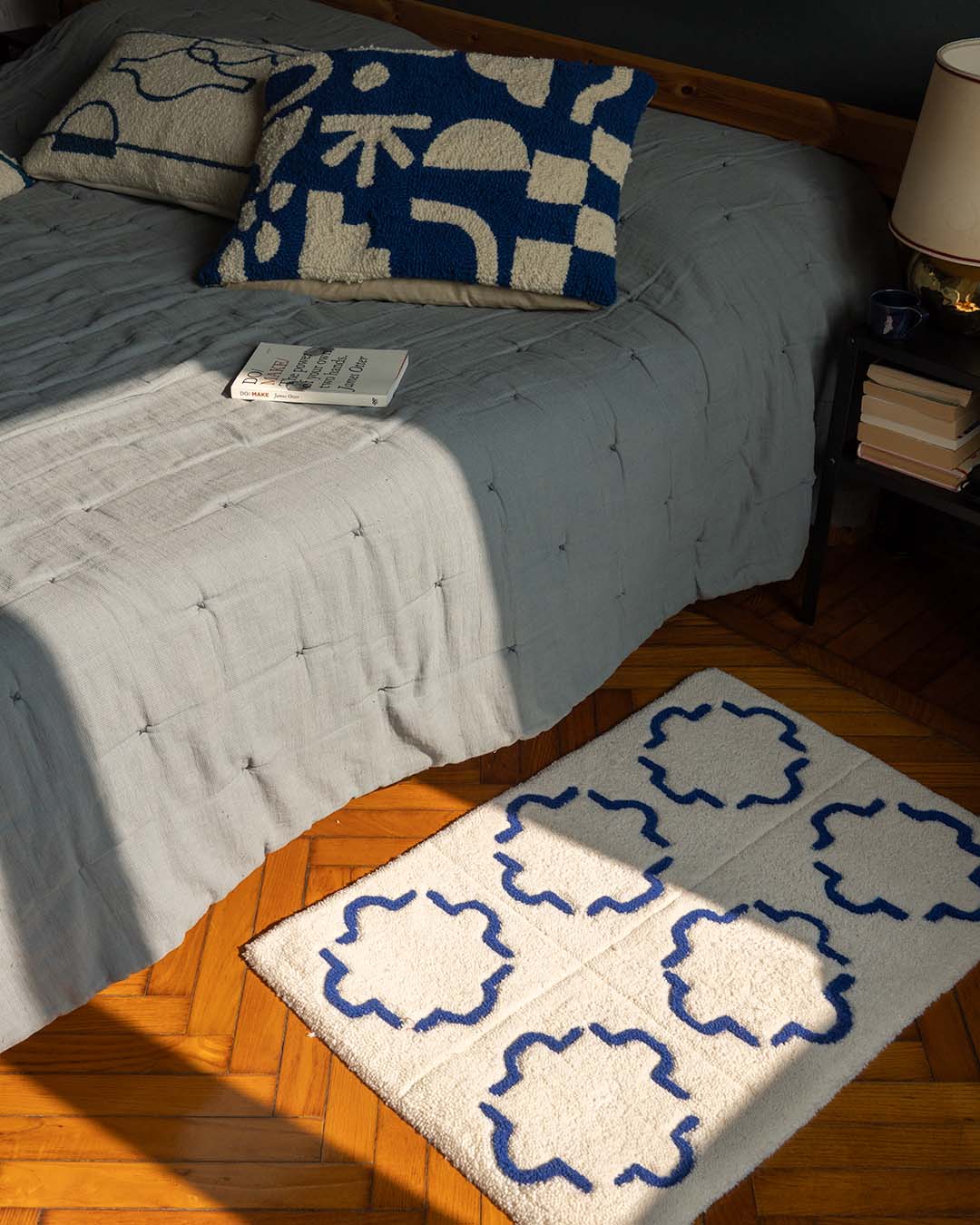 Azulejo Blue Carpet - NANAVA Carpets