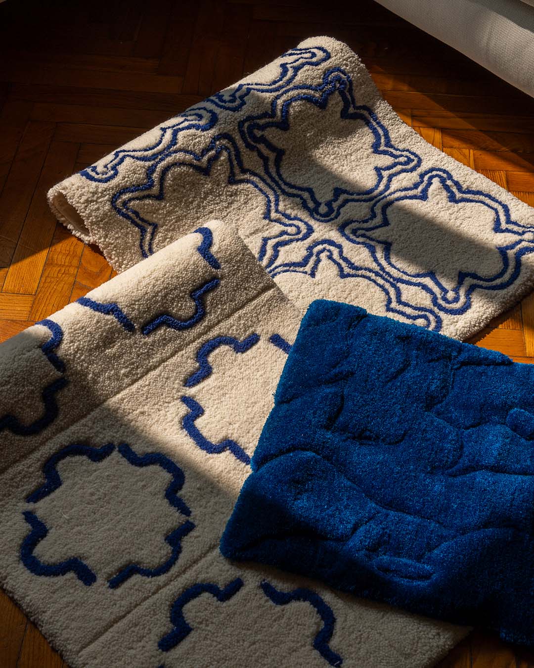 Azulejo Blue Carpet - NANAVA Carpets