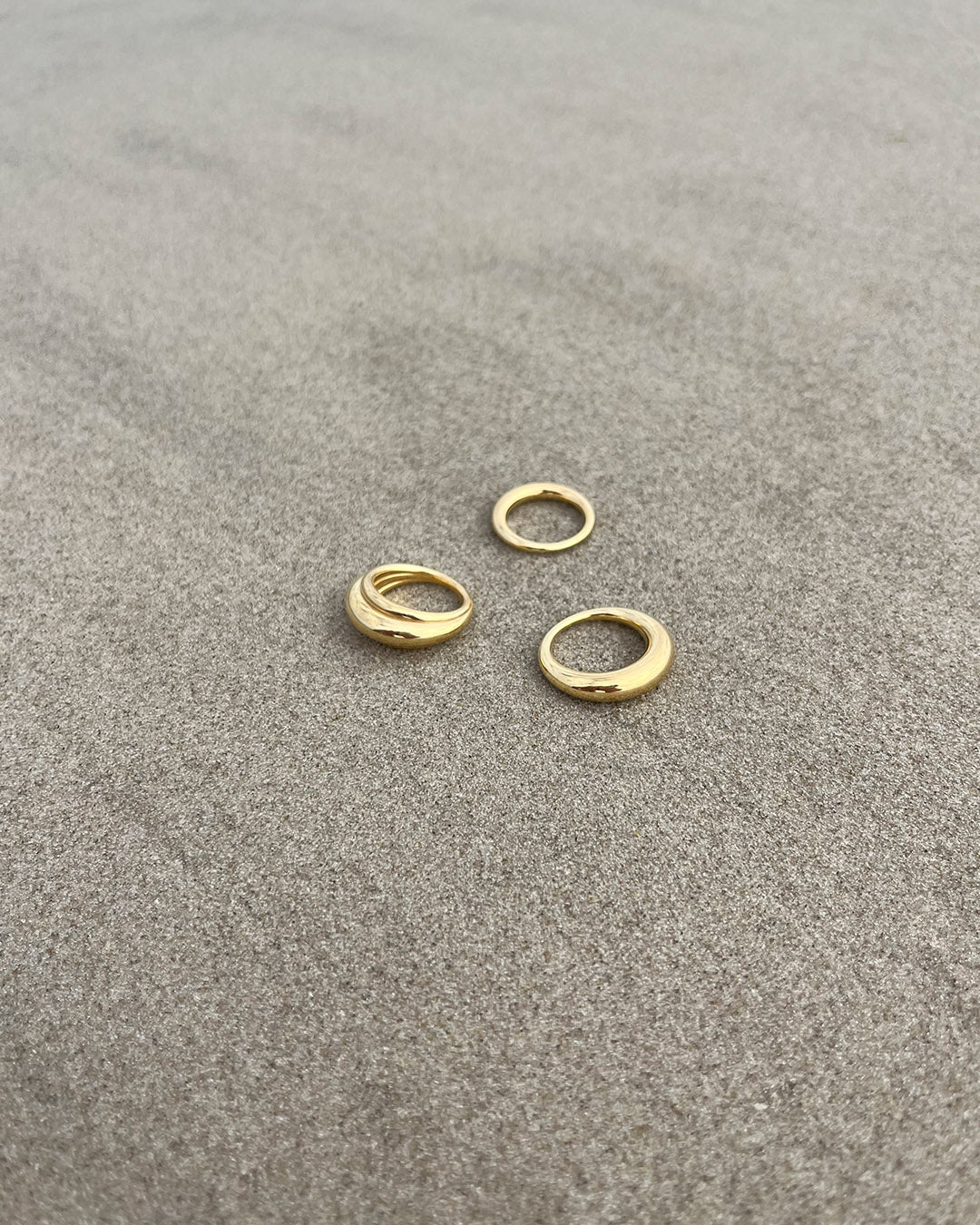 Handmade simple silver ring - NEEO Tide