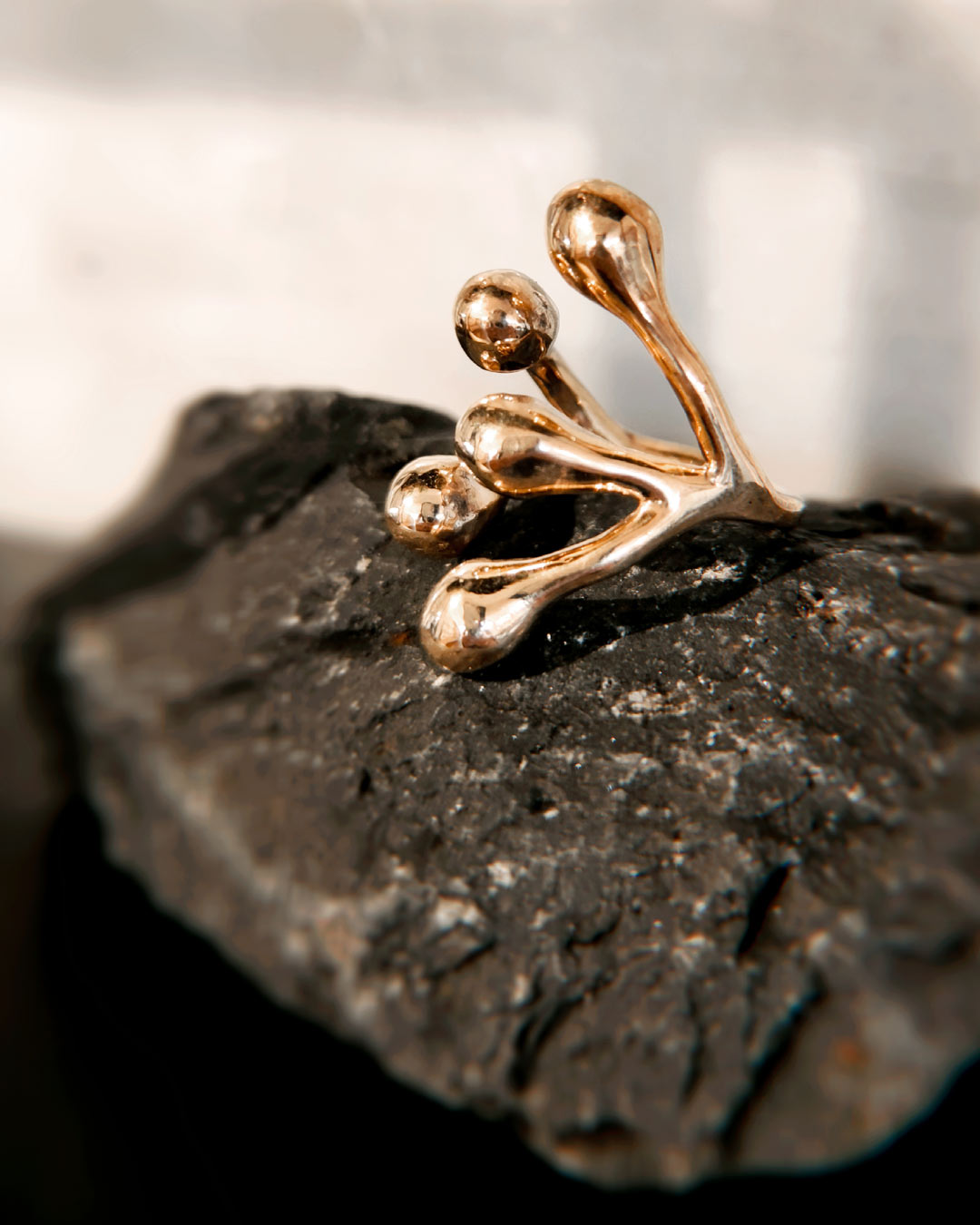 Ring Handmade handcrafted bronze