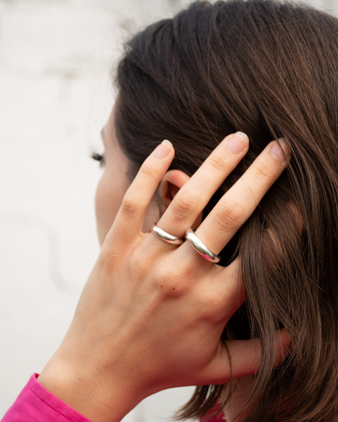 Handmade Simple Band Ring - Bold Form Ring - NEEO