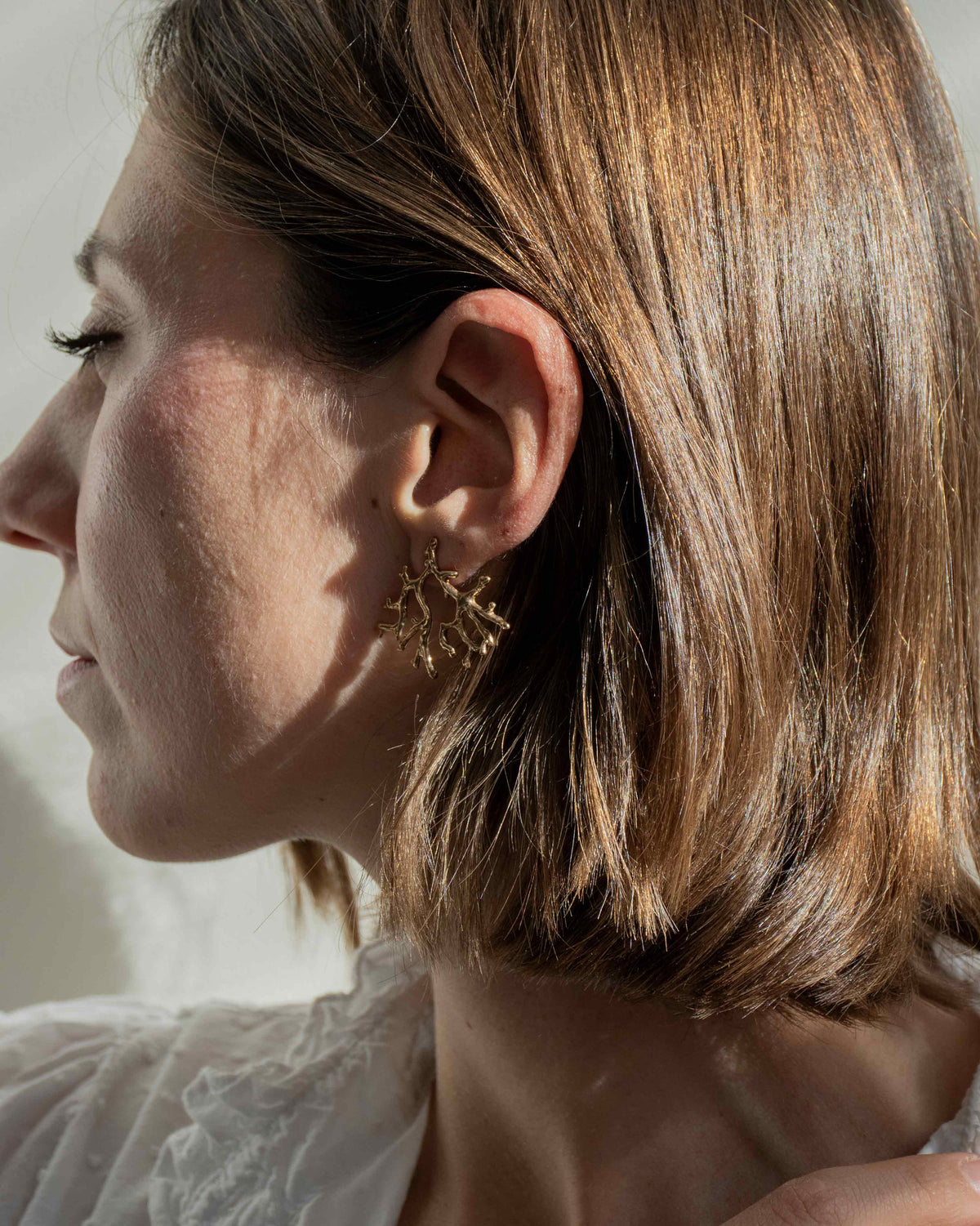 Coral Earrings