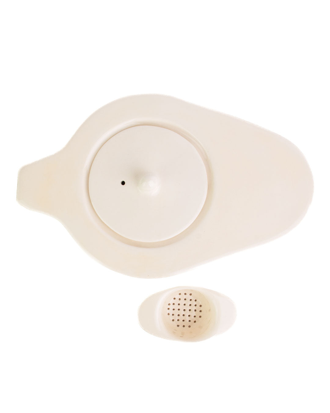 Ameno Tea Pot with Strainer white_pottery_nu ceramica