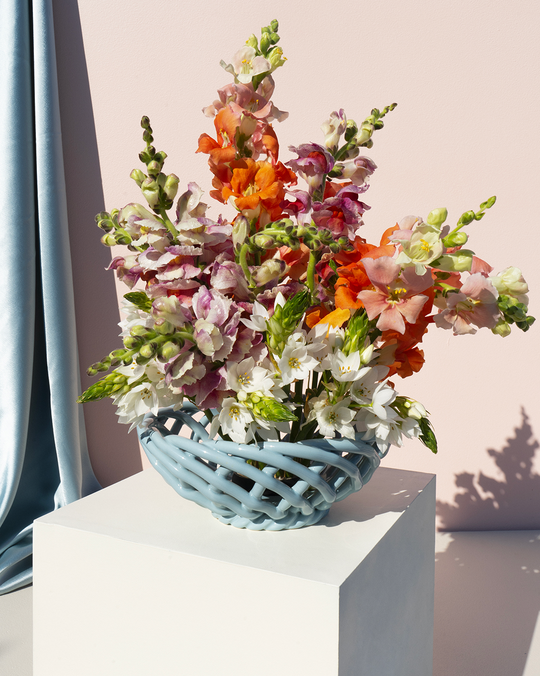 Sicilia Ceramic Basket - Small