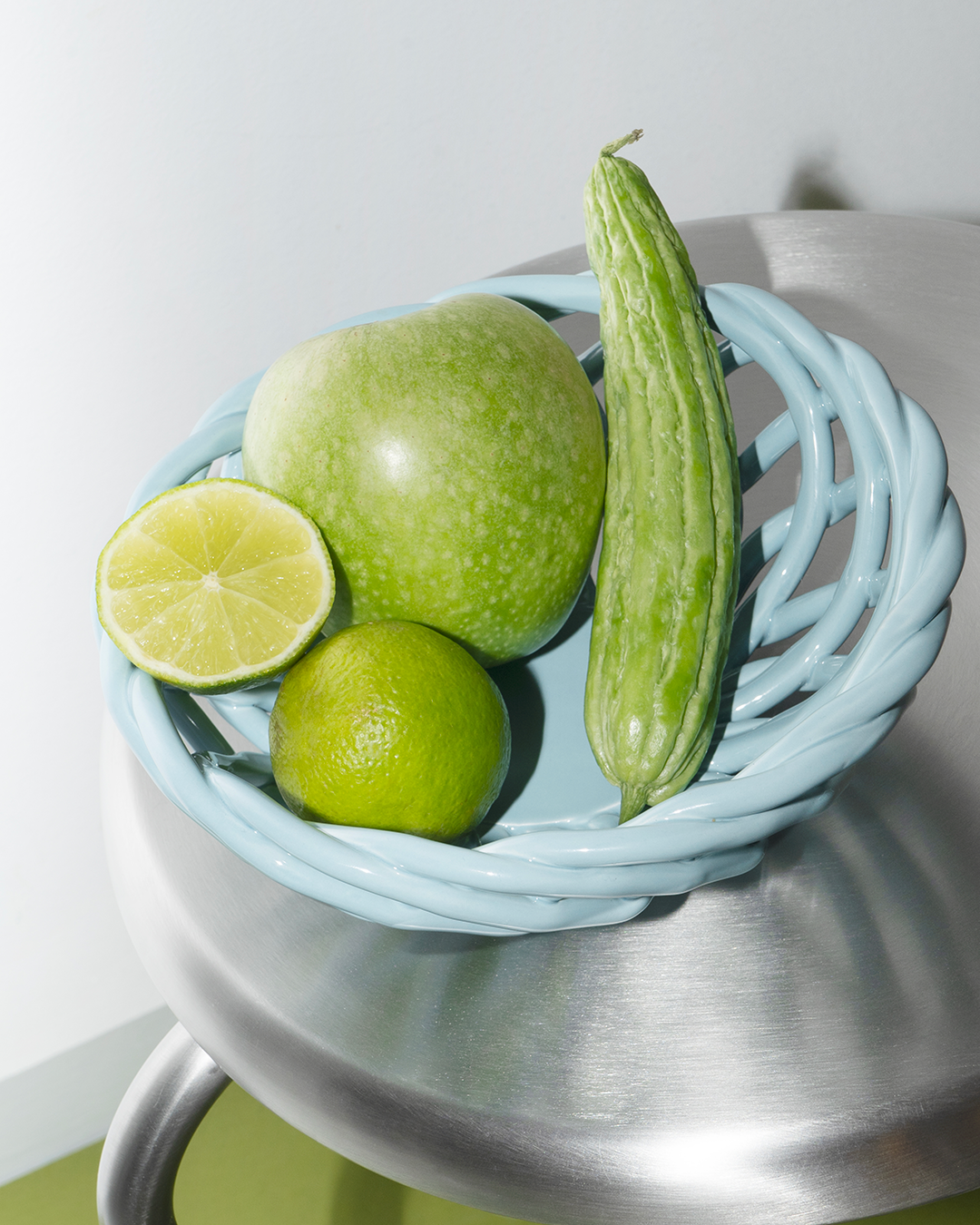 Sicilia Ceramic Basket - Small