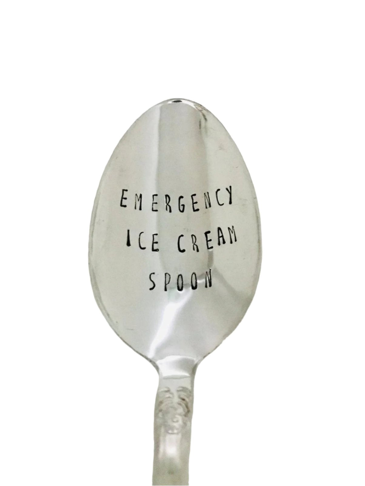 Cucchiaio da dessert vintage in argento stampato a mano English MIX - Set da 6 (-10%)