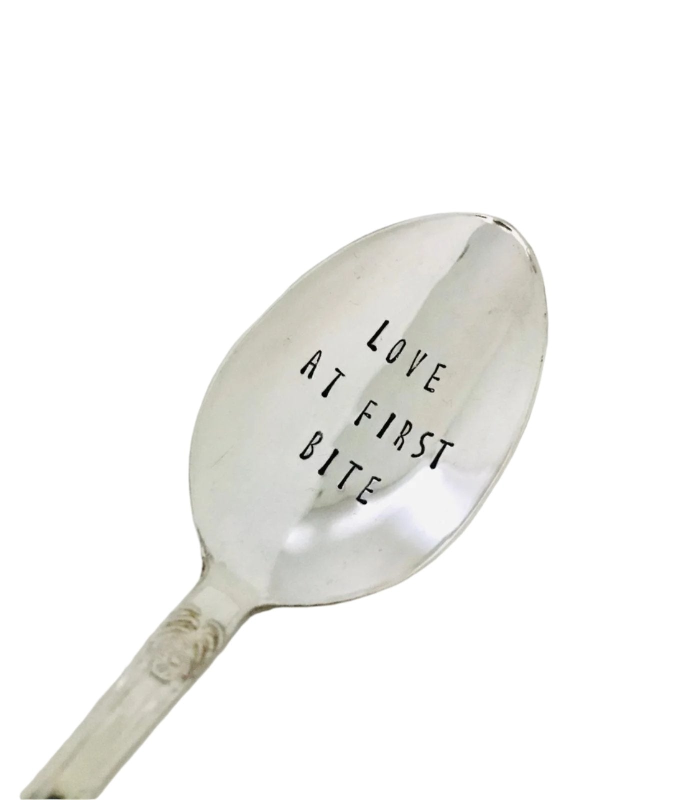 Cucchiaio da dessert vintage in argento stampato a mano English MIX - Set da 6 (-10%)