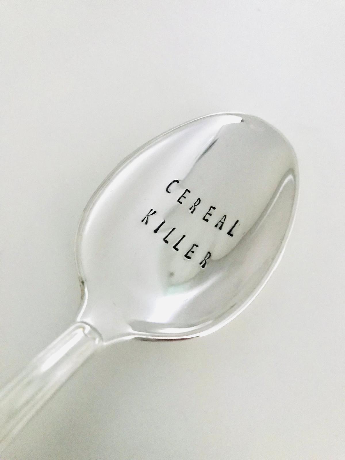 Vintage Silver Hand-stamped spoon