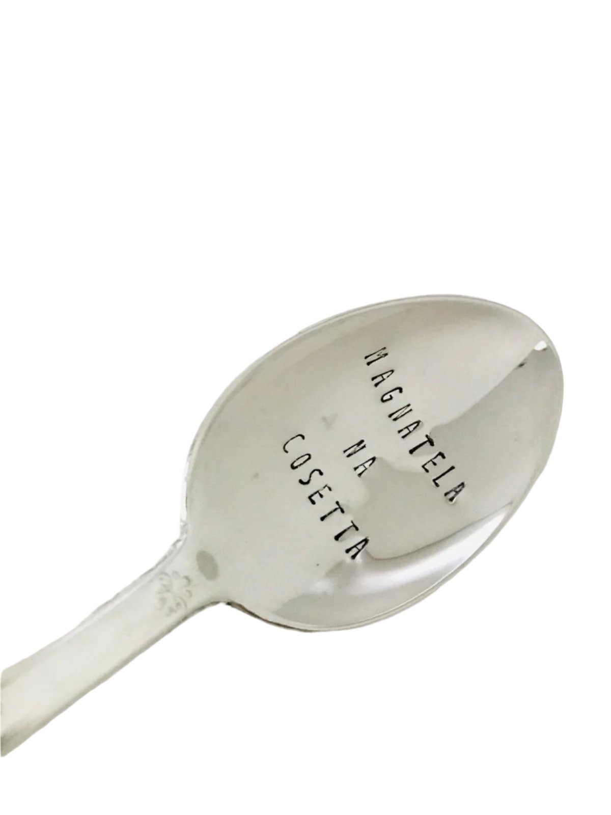 Vintage Silver Hand-stamped spoon