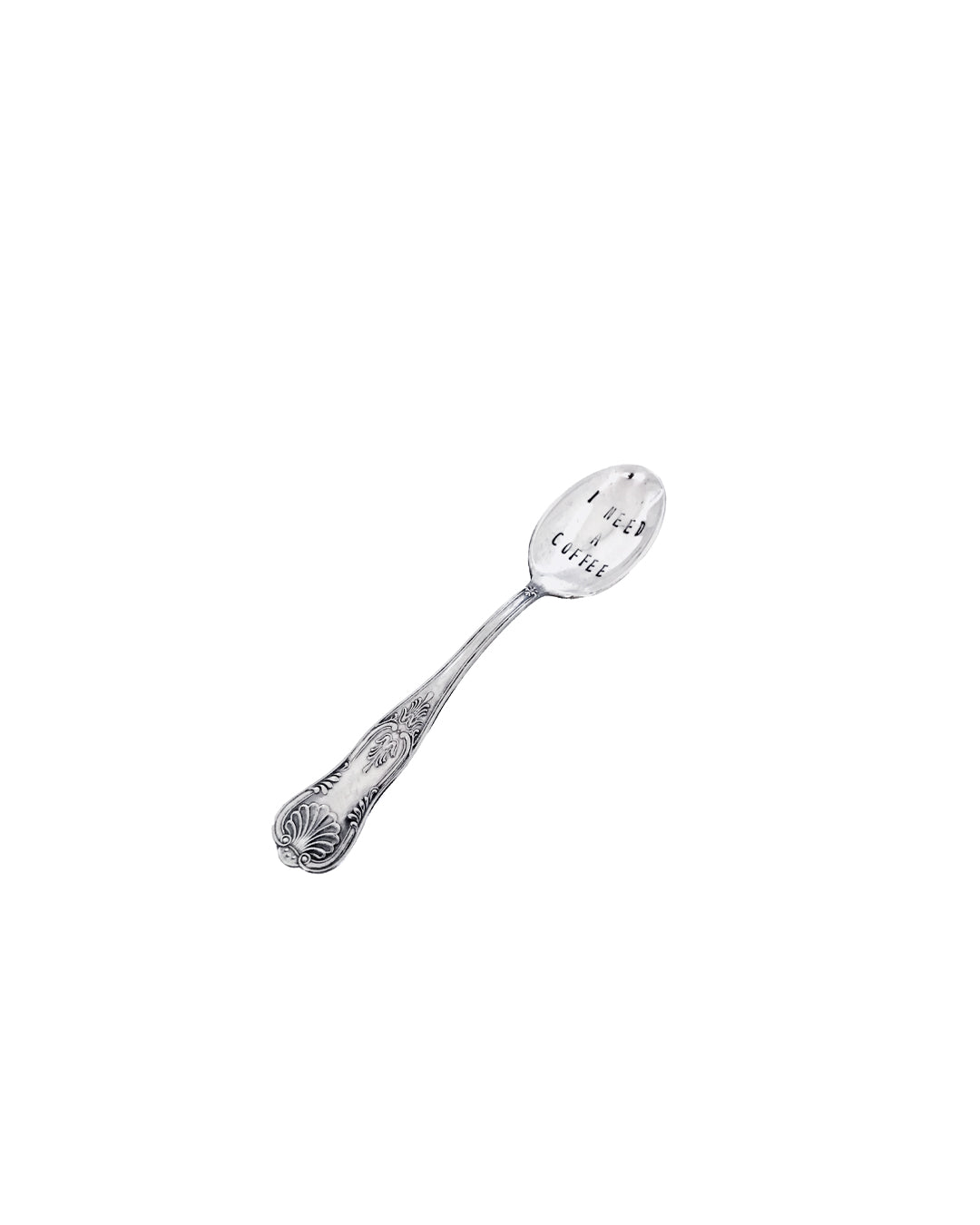 AnSaw Set Di 10 Cucchiaini Da Caffè In Acciaio Inox – Manico Lungo 18,8 Cm, Design A Foglia, Finitura Lucida, Lavabili In Lavastoviglie