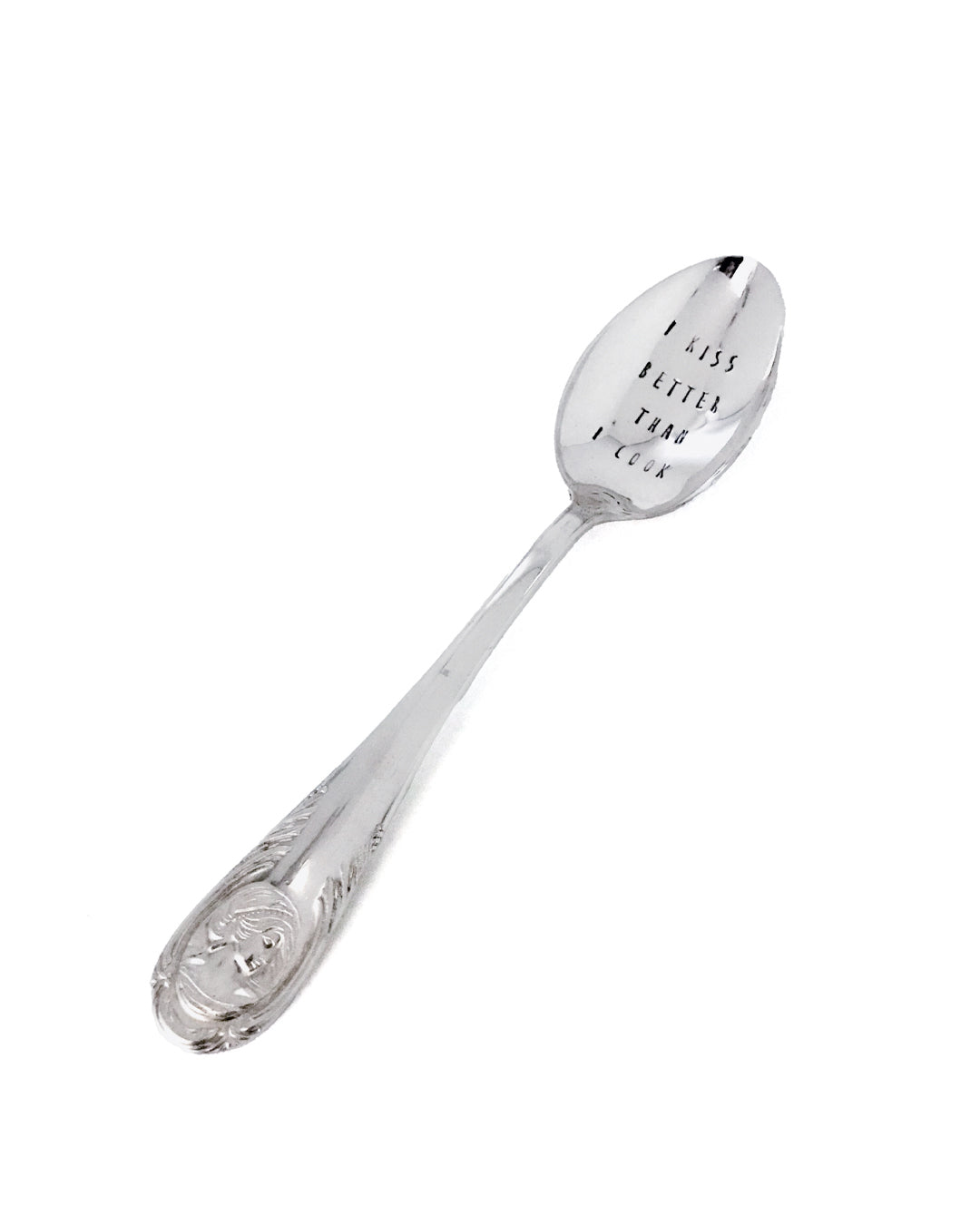 Vintage Silver Hand-stamped spoon