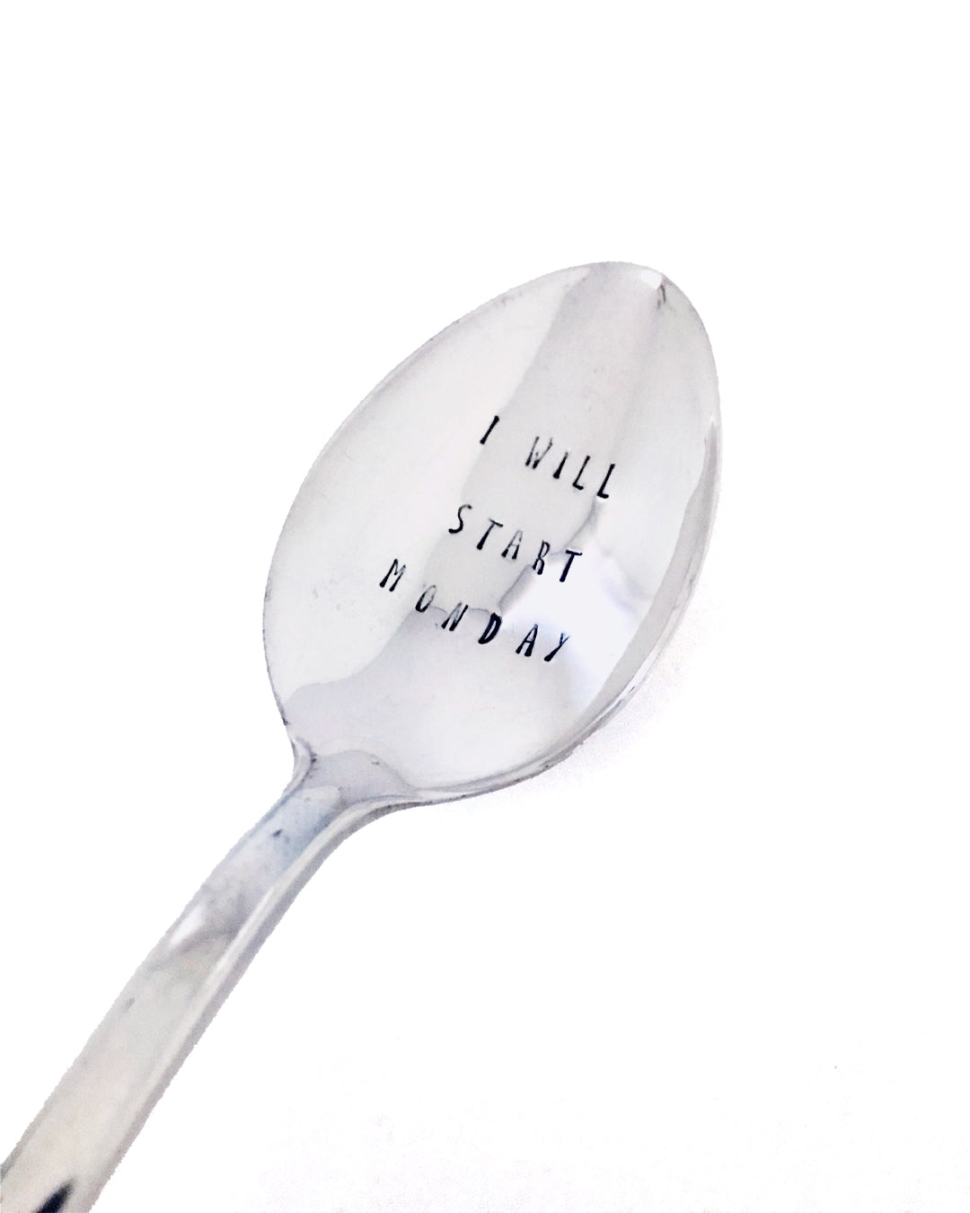 Vintage Silver Hand-stamped spoon