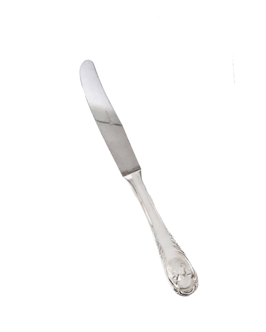 Coltello d'argento vintage