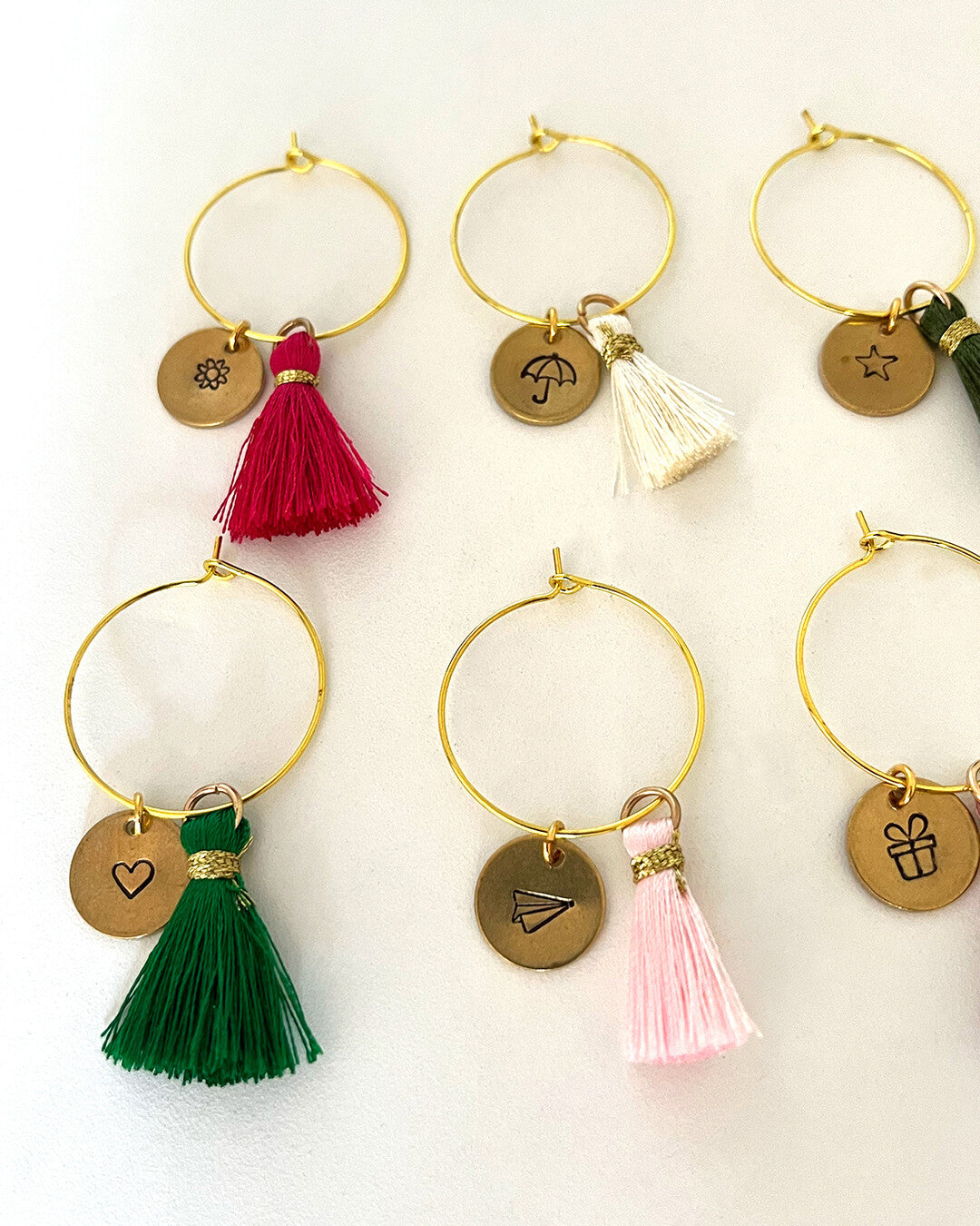 Oh Yeah Wine Charms Symbol MIX - Set of 6