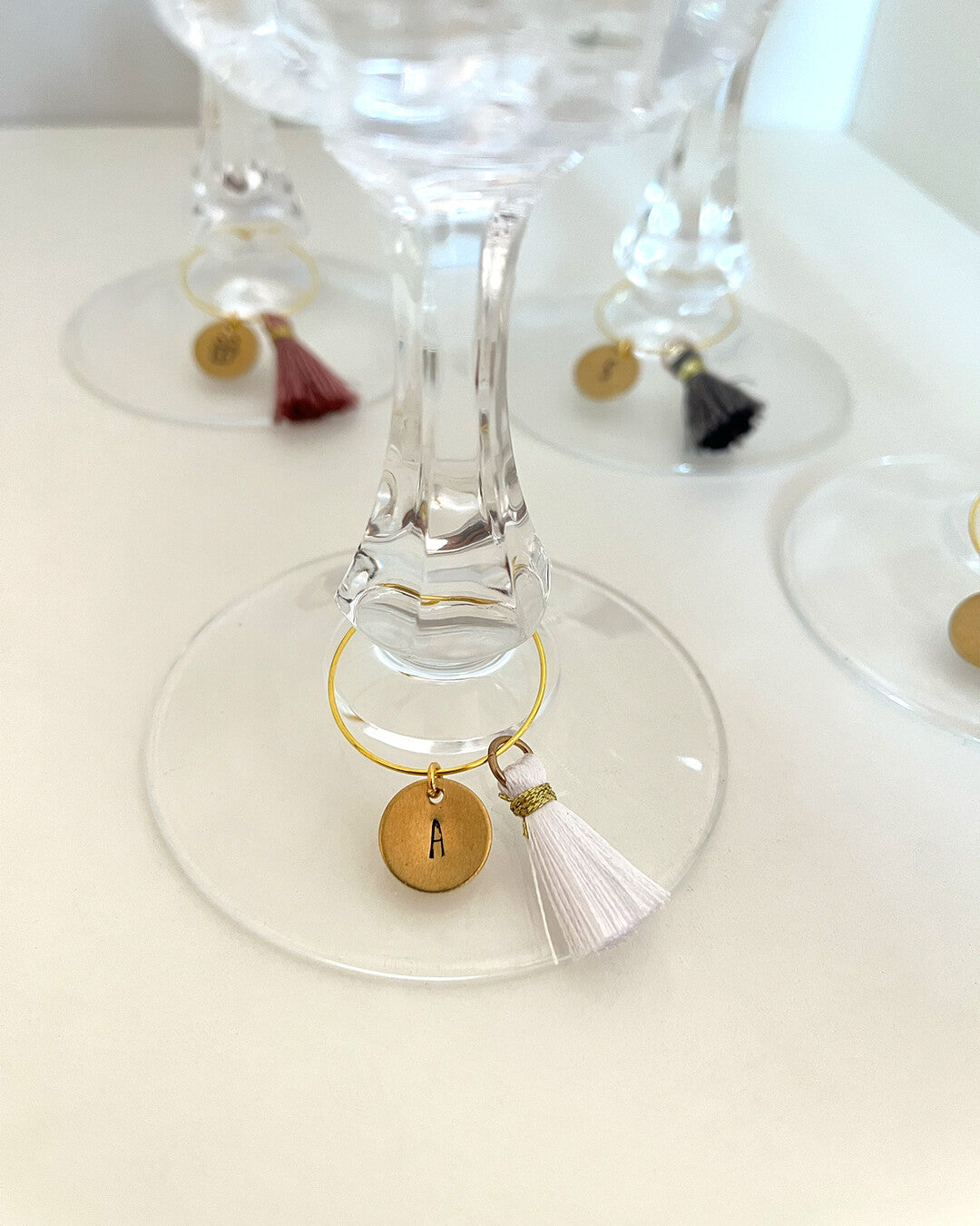 Custom Wine Charms MIX - Set of 6