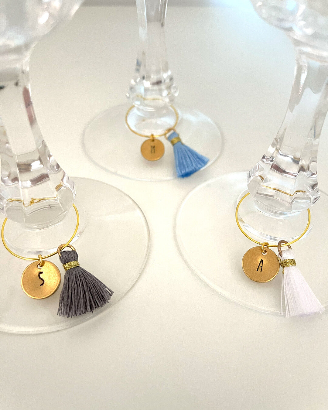 Custom Wine Charms MIX - Set of 6