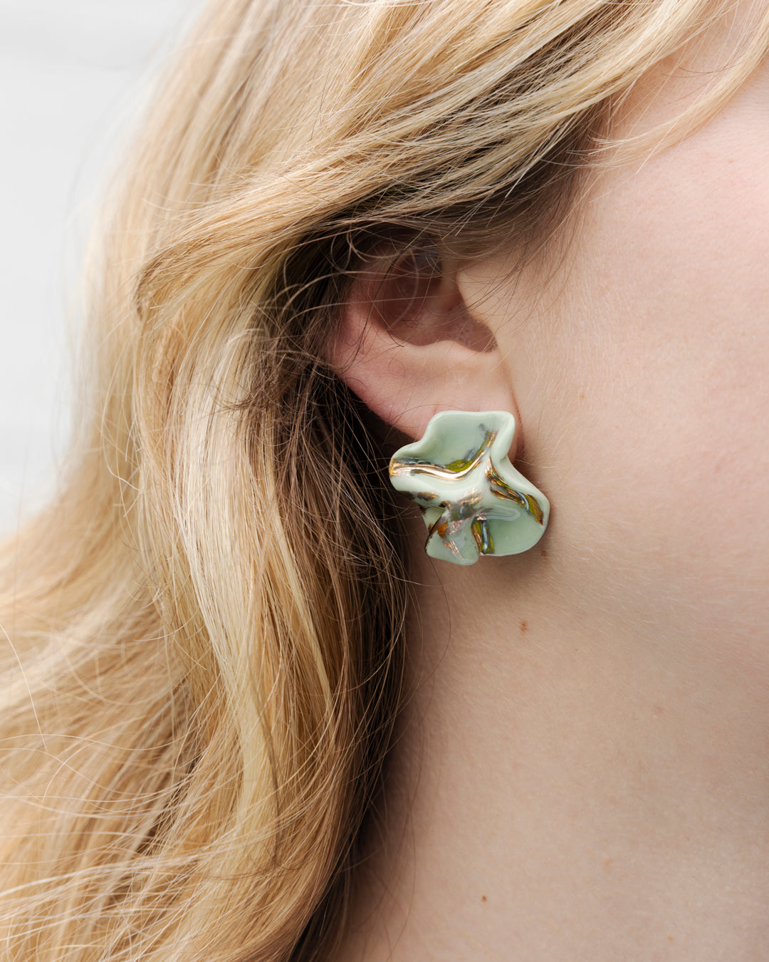 Little olga ceramic handmade earrings pepaflaca