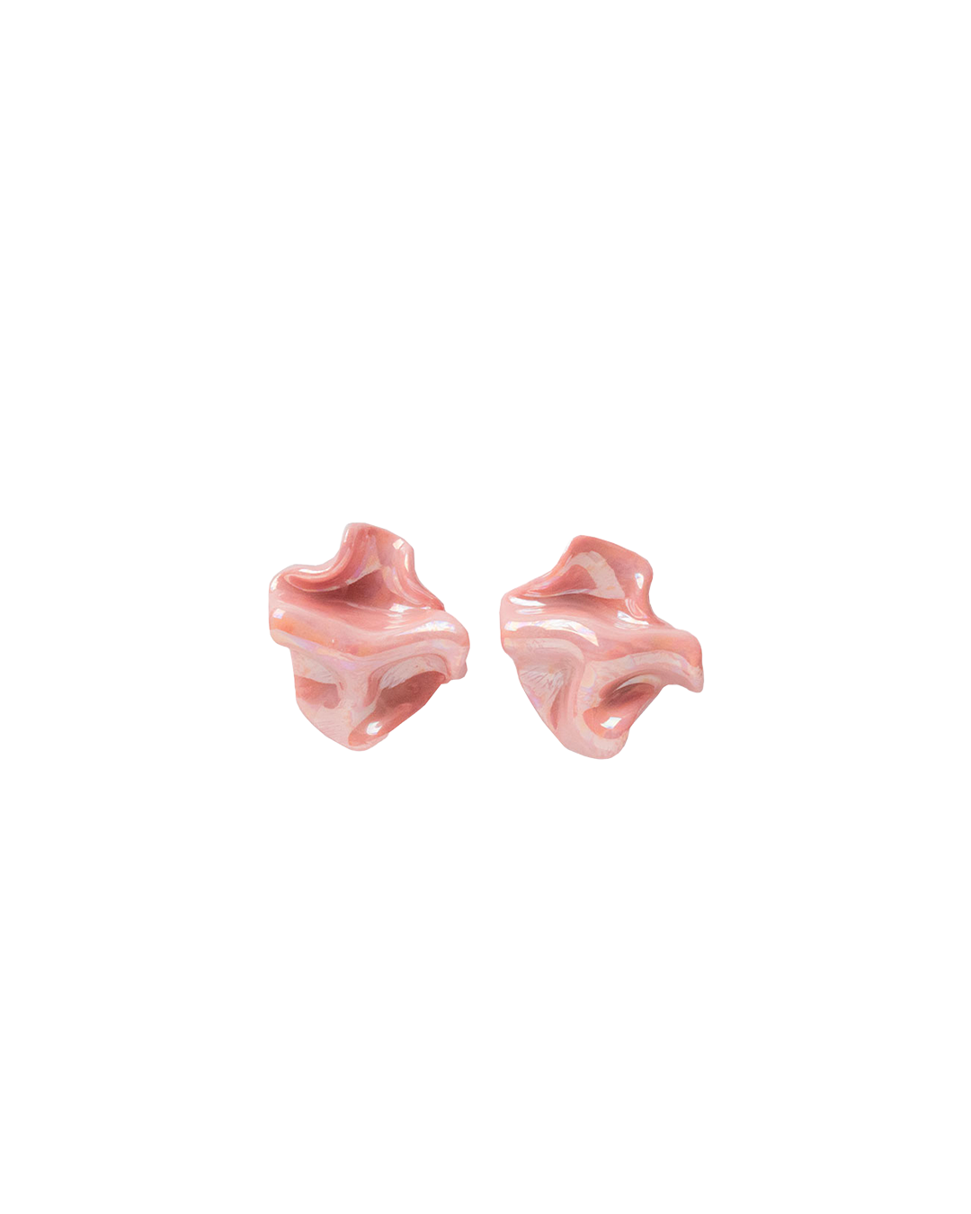 Boucles d'oreilles Electric Lilu en céramique
